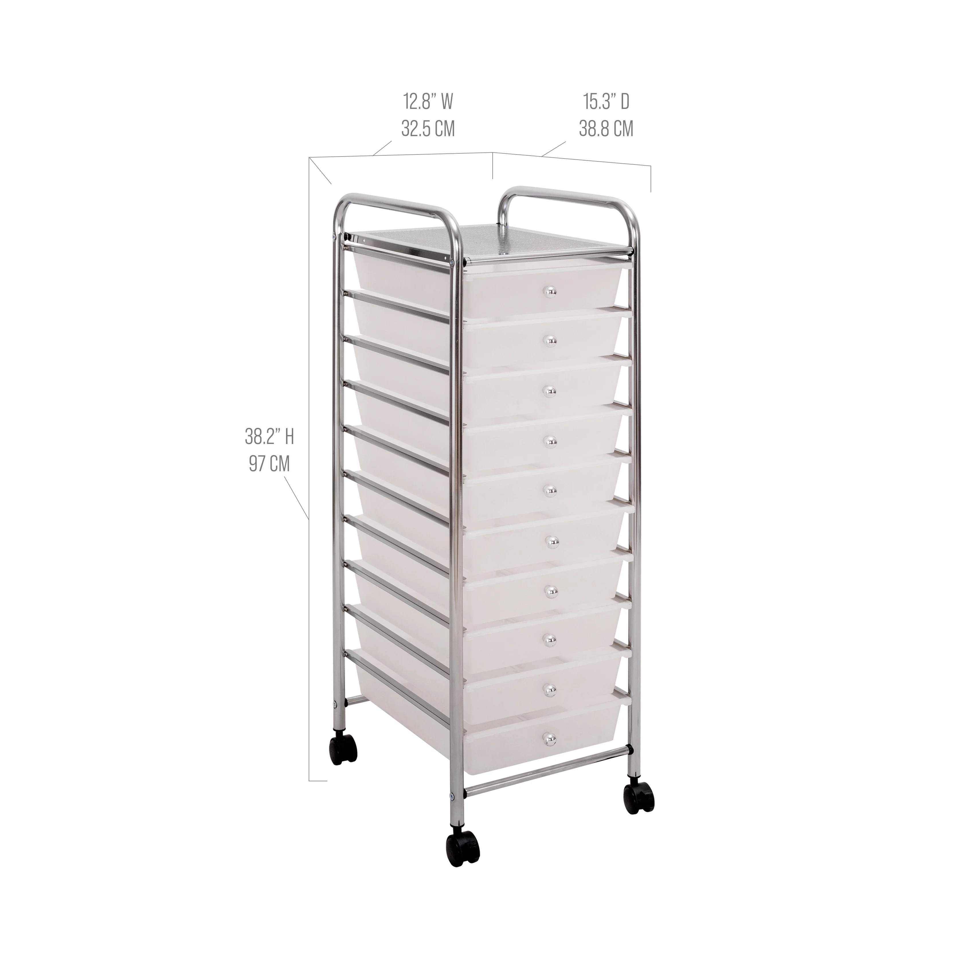 10-Drawer Organizer Cart - Image 23