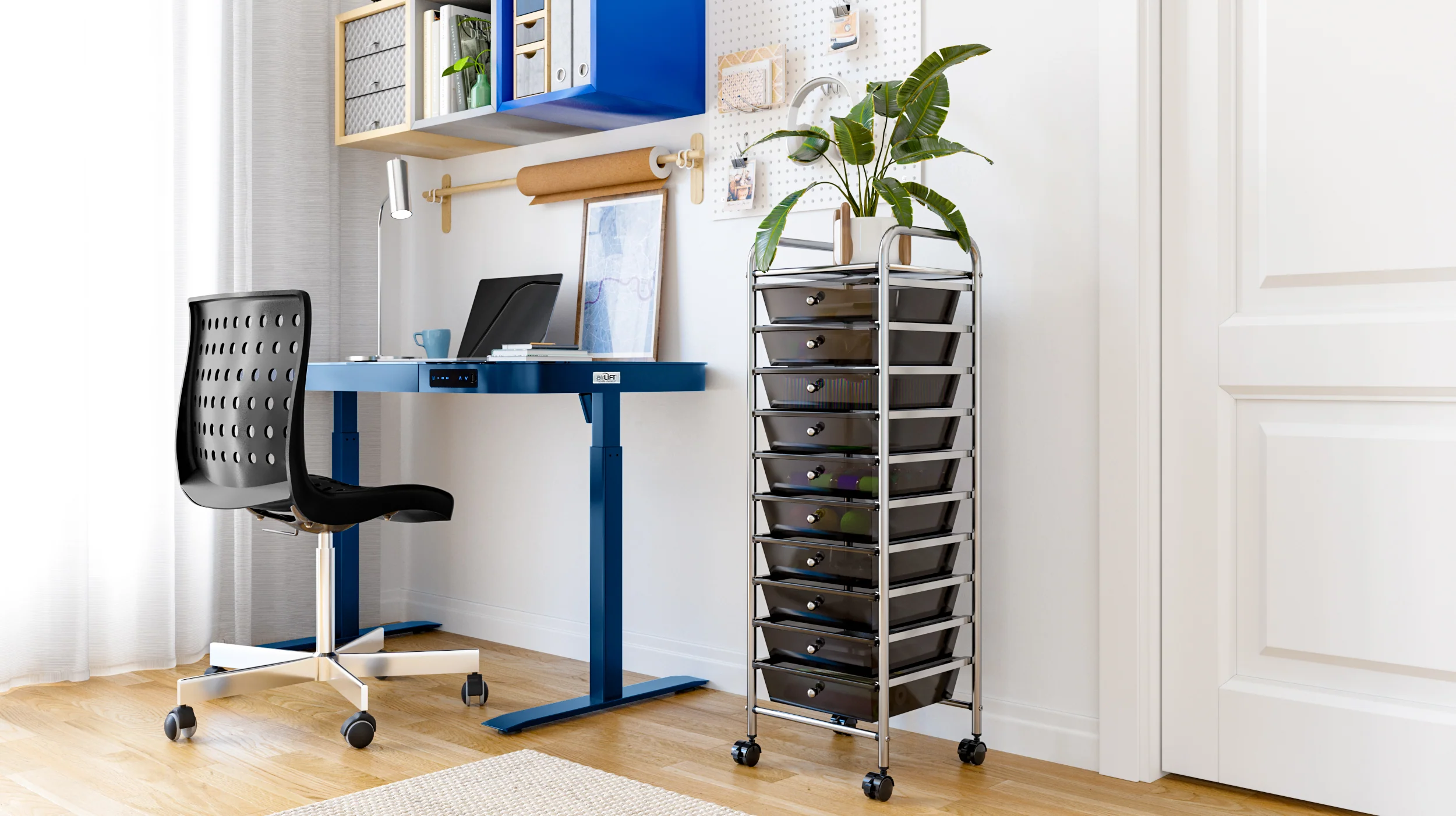 10-Drawer Organizer Cart - Image 38