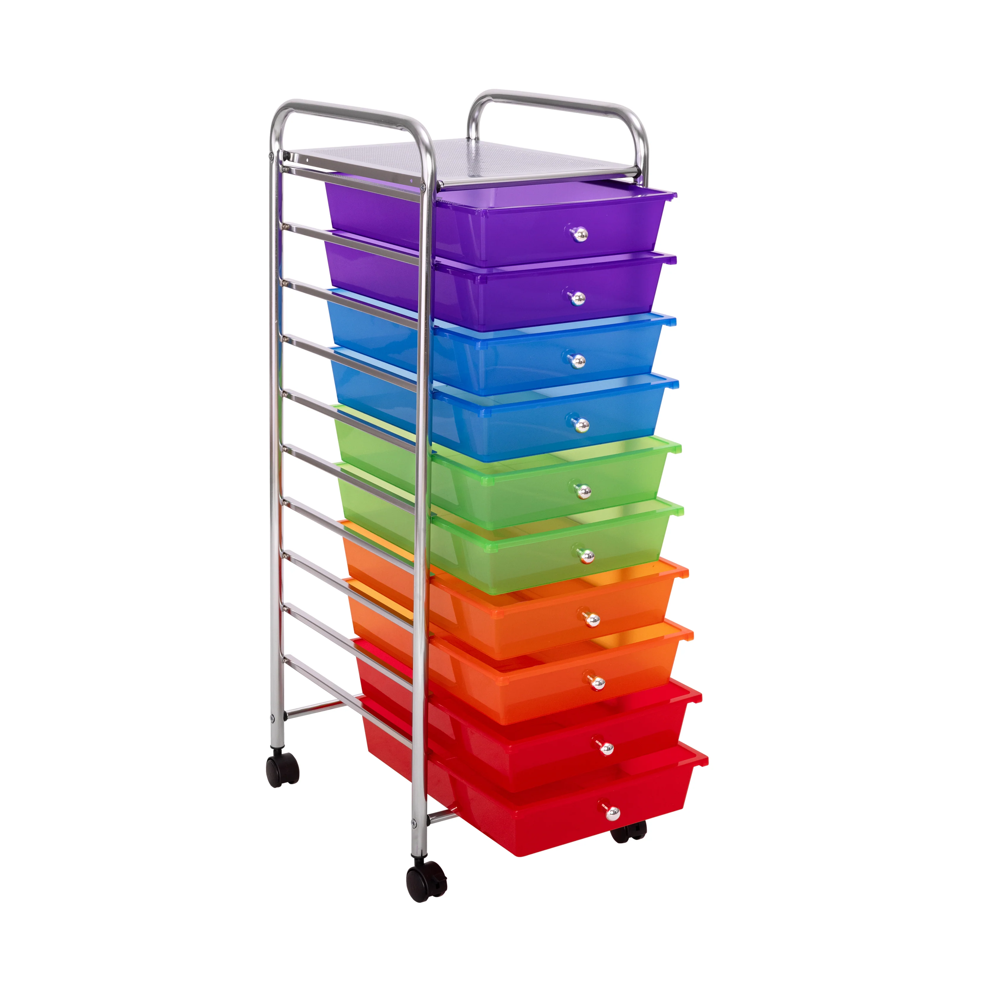 10-Drawer Organizer Cart - Image 8