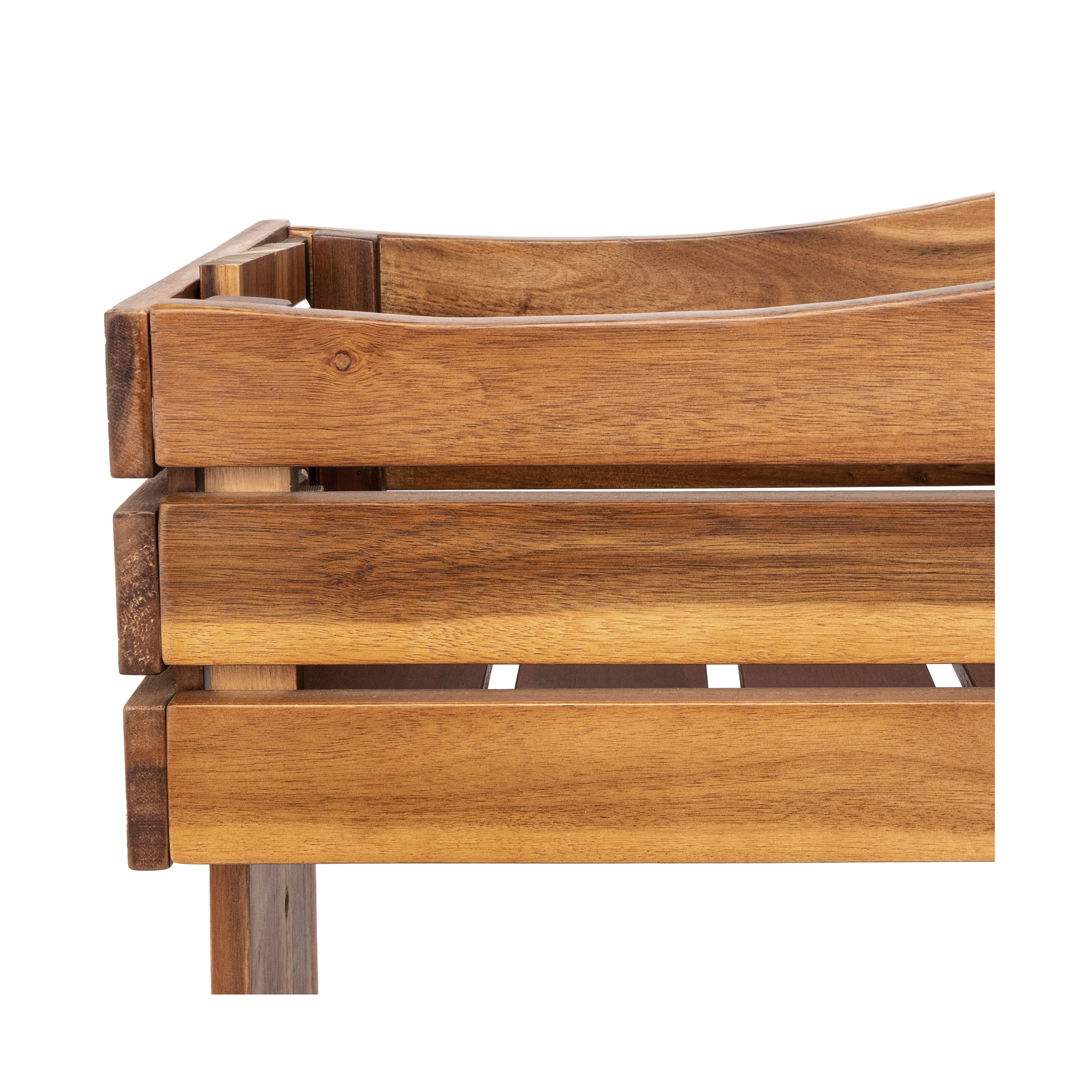 3-Tier Acacia Wood Vertical Garden Planter - Image 5