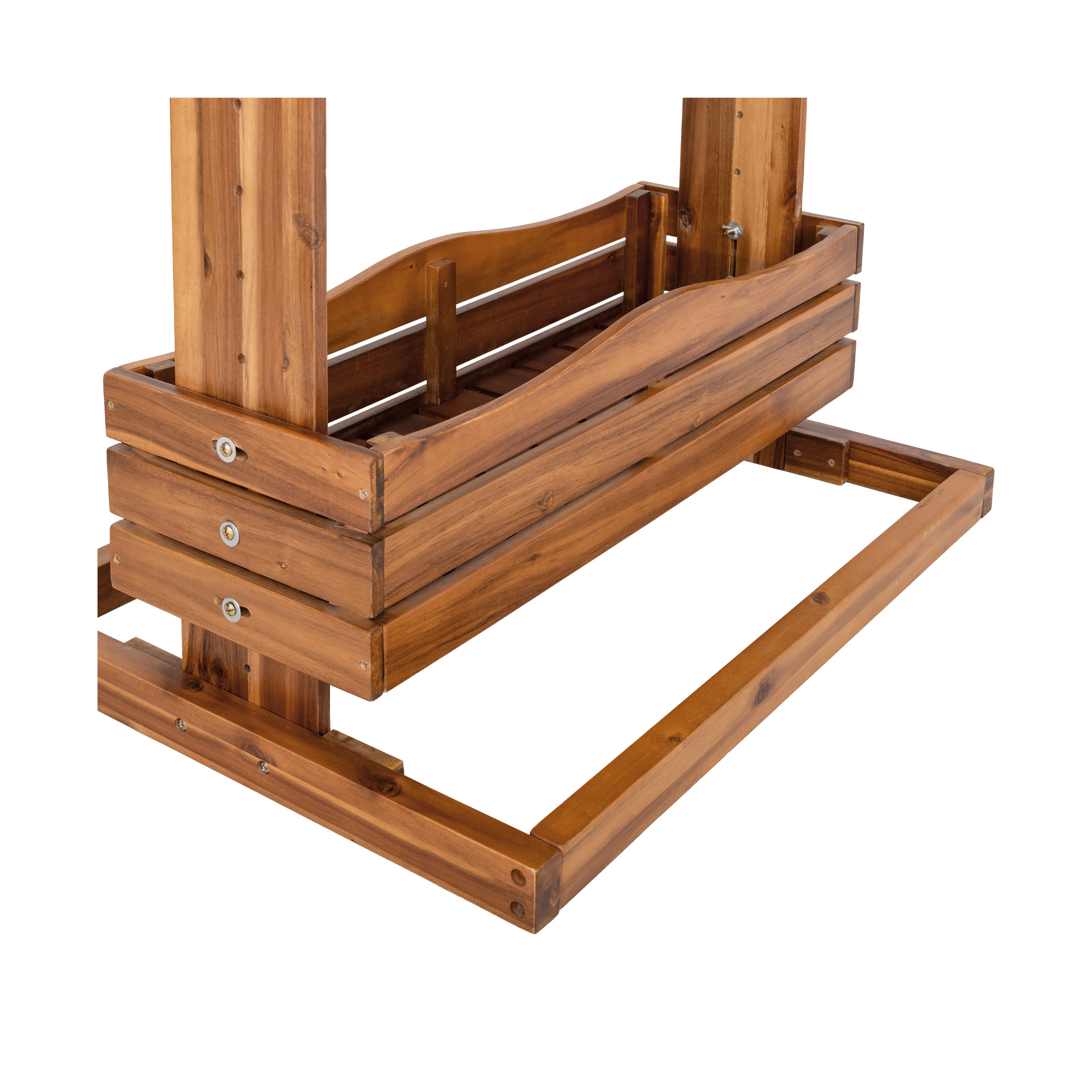 3-Tier Acacia Wood Vertical Garden Planter - Image 6