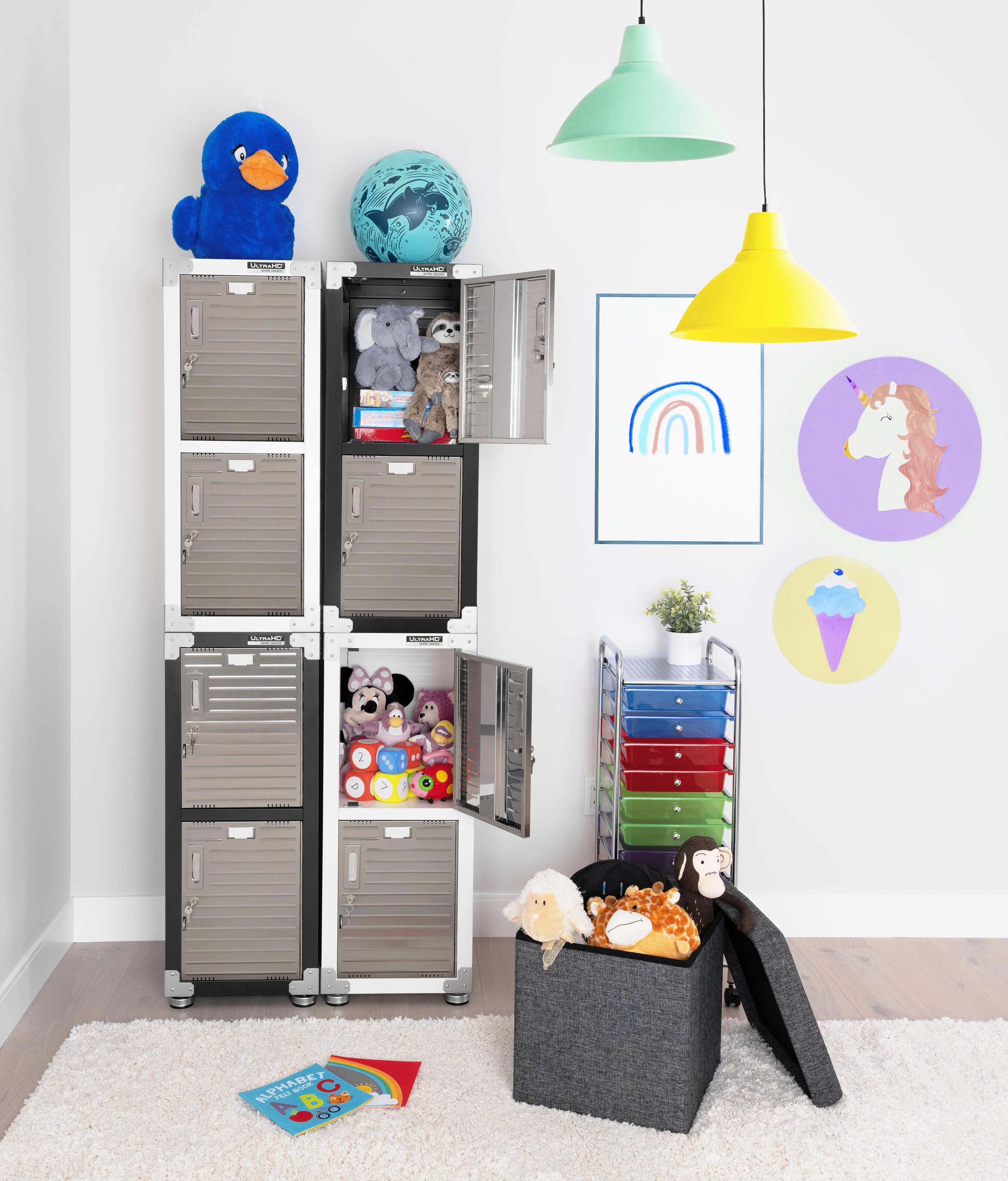 UltraHD® 4-Door Stackable Locker Cabinet - Image 28