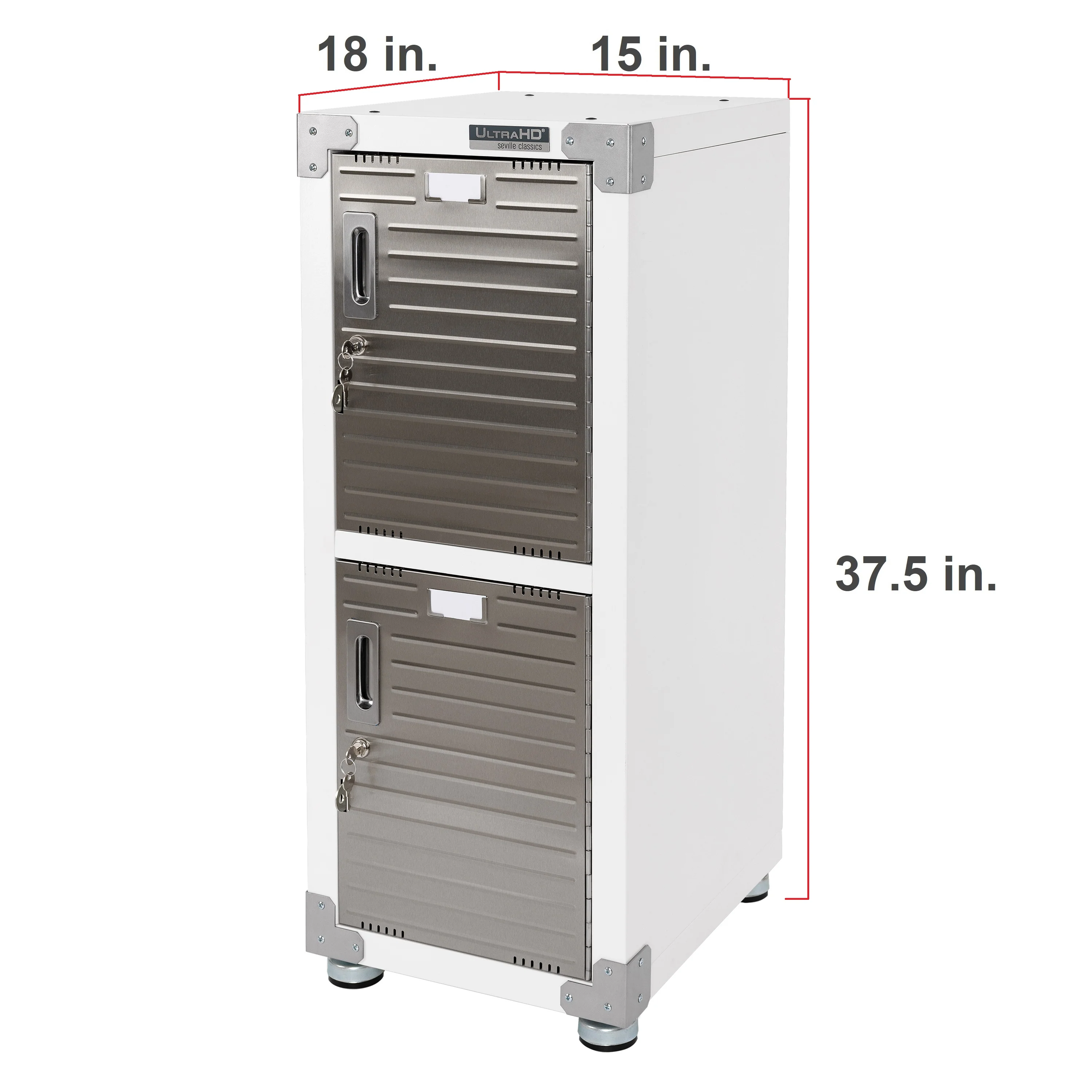 UltraHD® 4-Door Stackable Locker Cabinet - Image 3