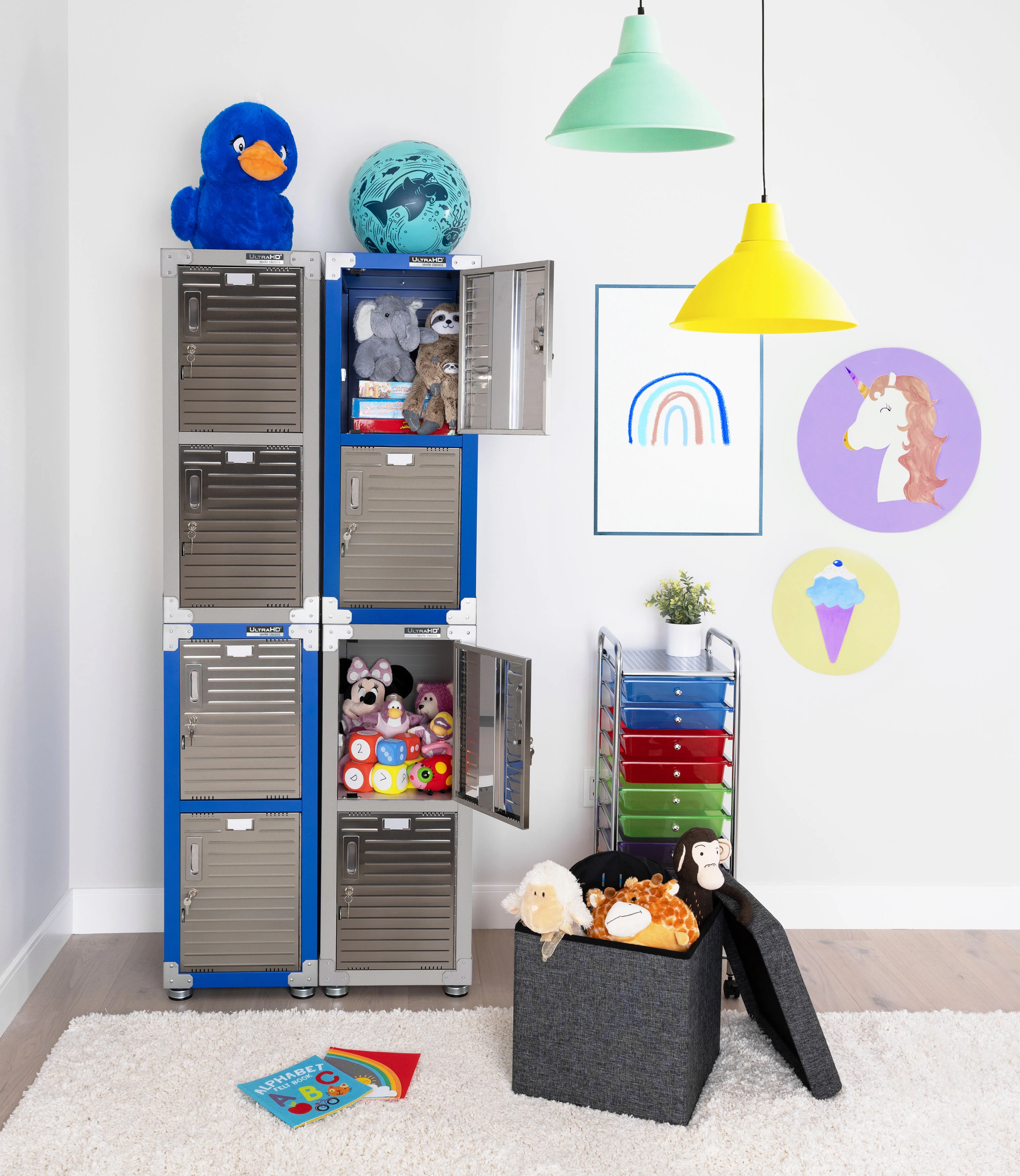 UltraHD® 4-Door Stackable Locker Cabinet - Image 41