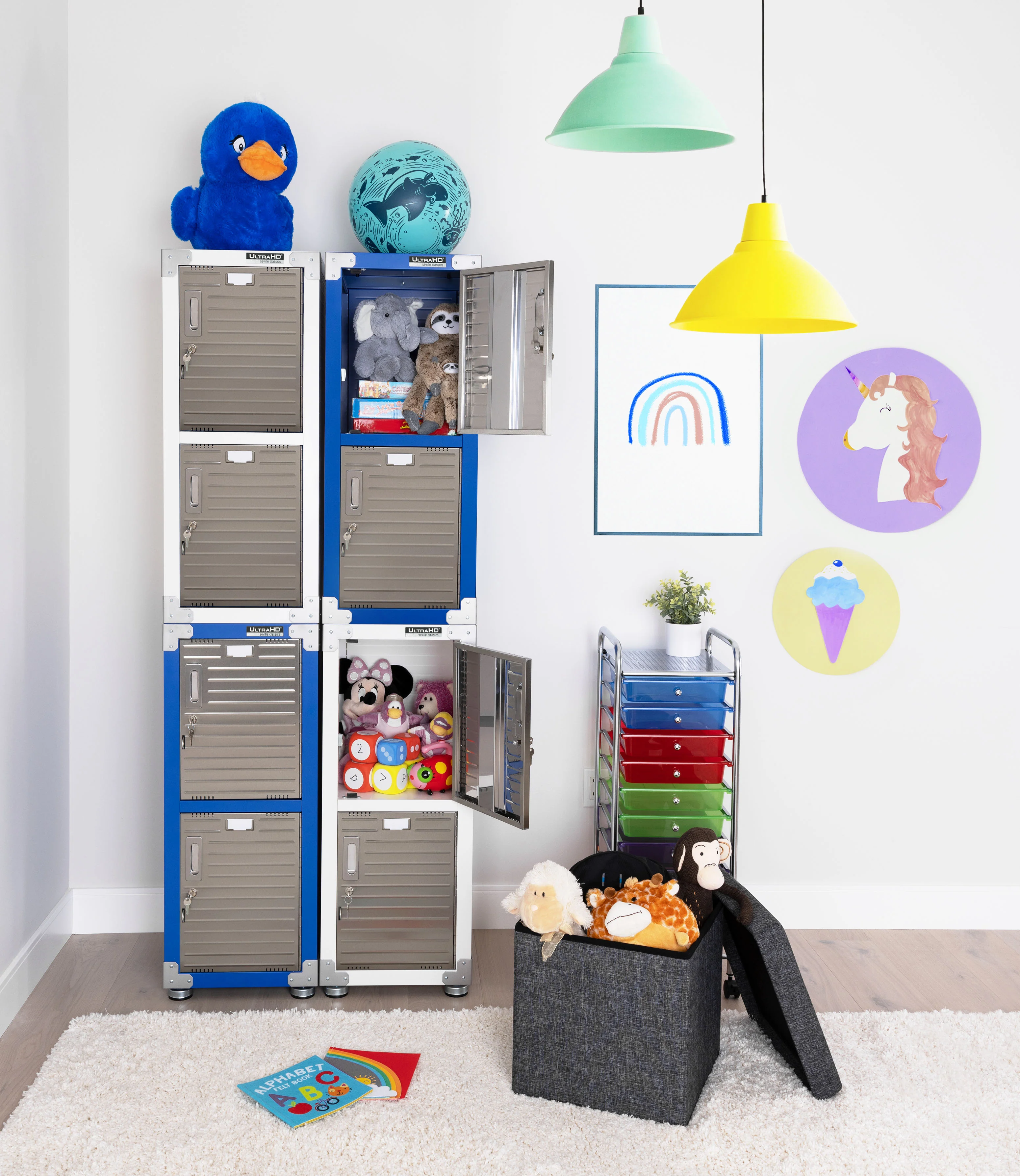 UltraHD® 4-Door Stackable Locker Cabinet - Image 53