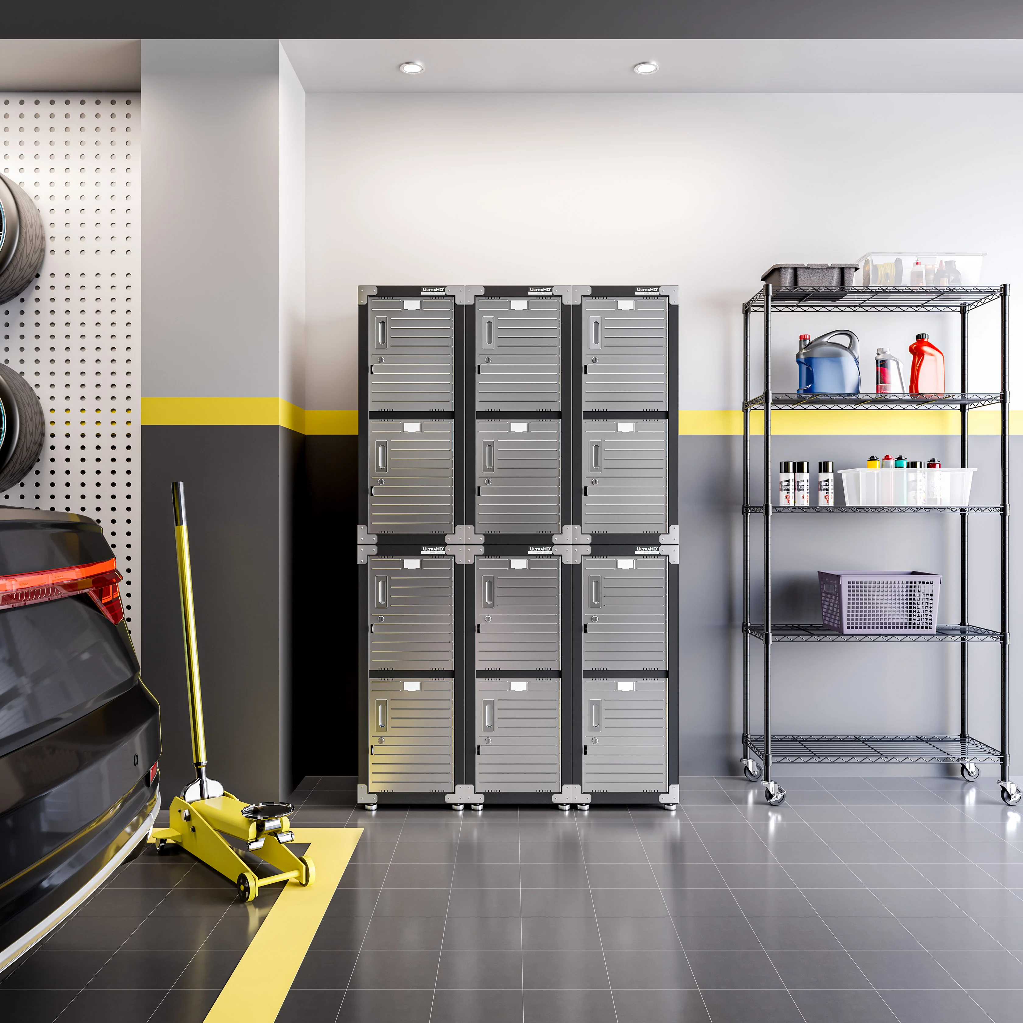 UltraHD® 4-Door Stackable Locker Cabinet - Image 68