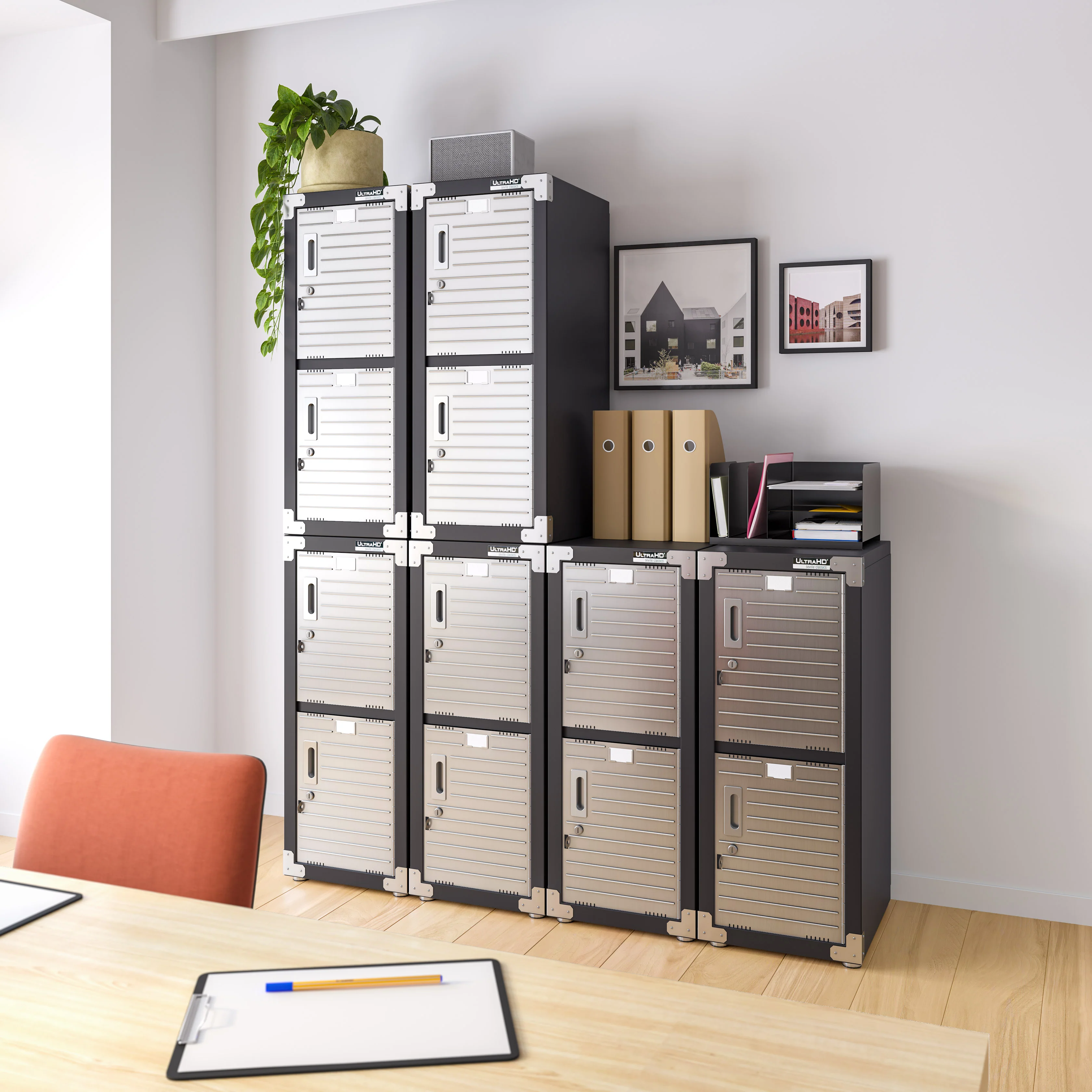 UltraHD® 4-Door Stackable Locker Cabinet - Image 69