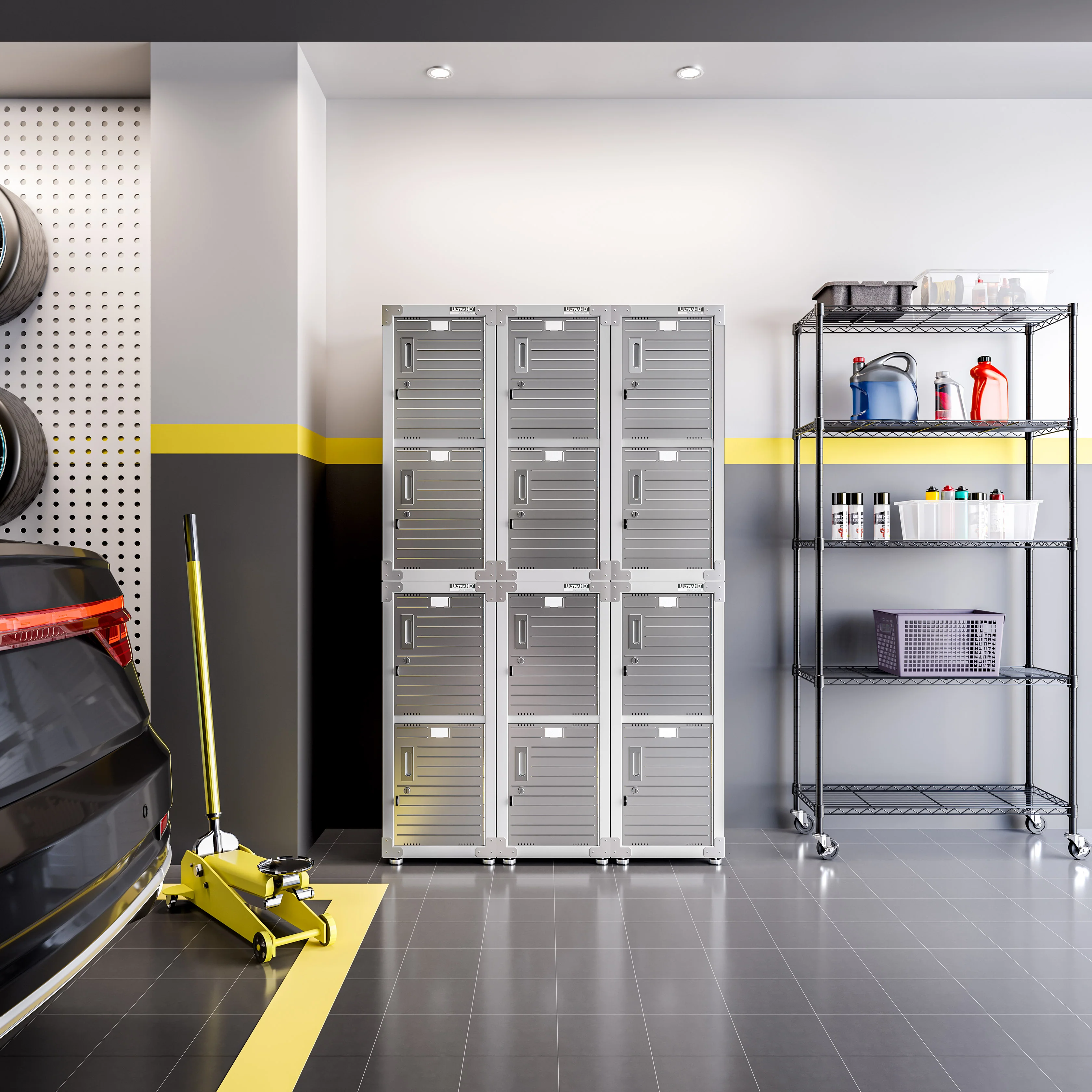 UltraHD® 4-Door Stackable Locker Cabinet - Image 72
