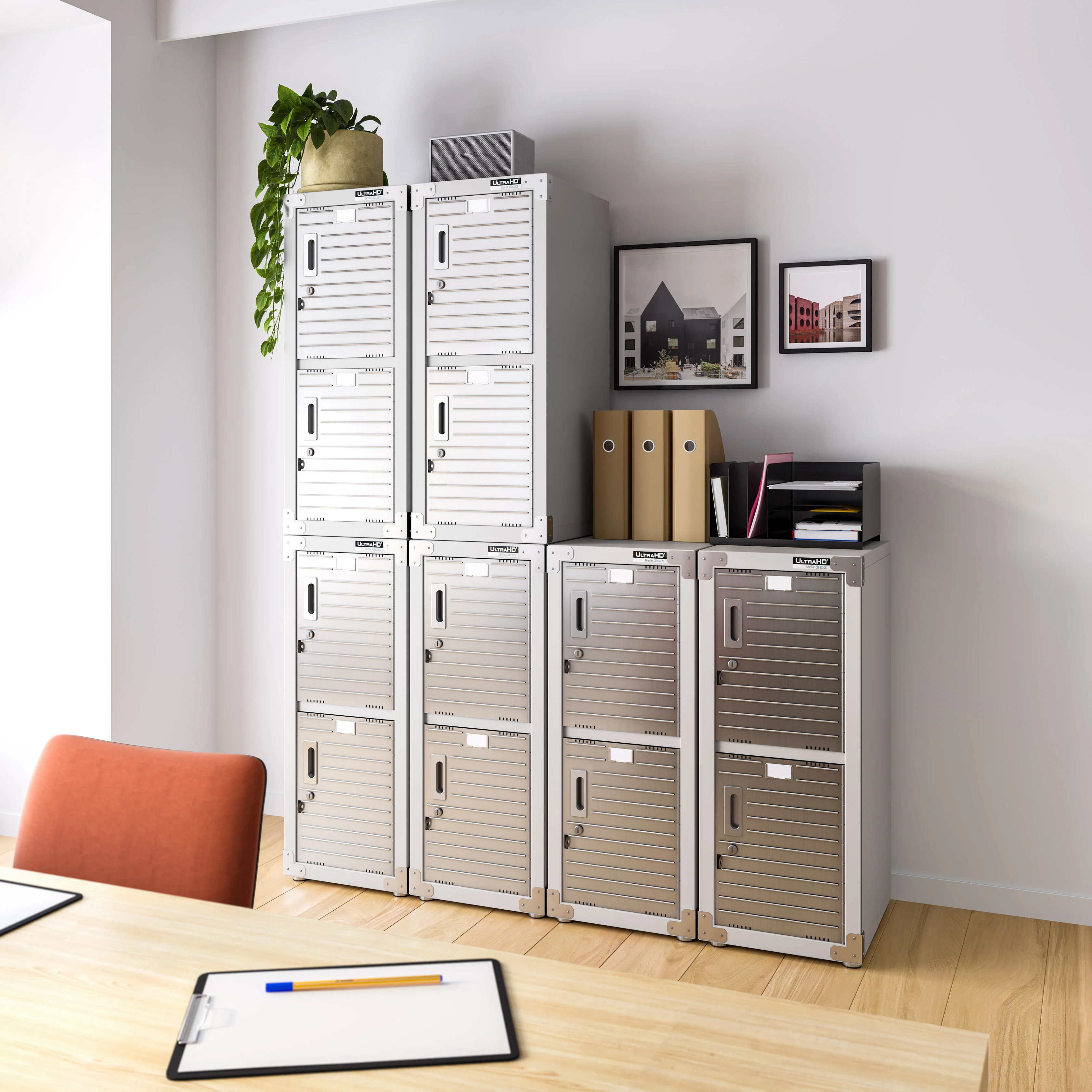 UltraHD® 4-Door Stackable Locker Cabinet - Image 73