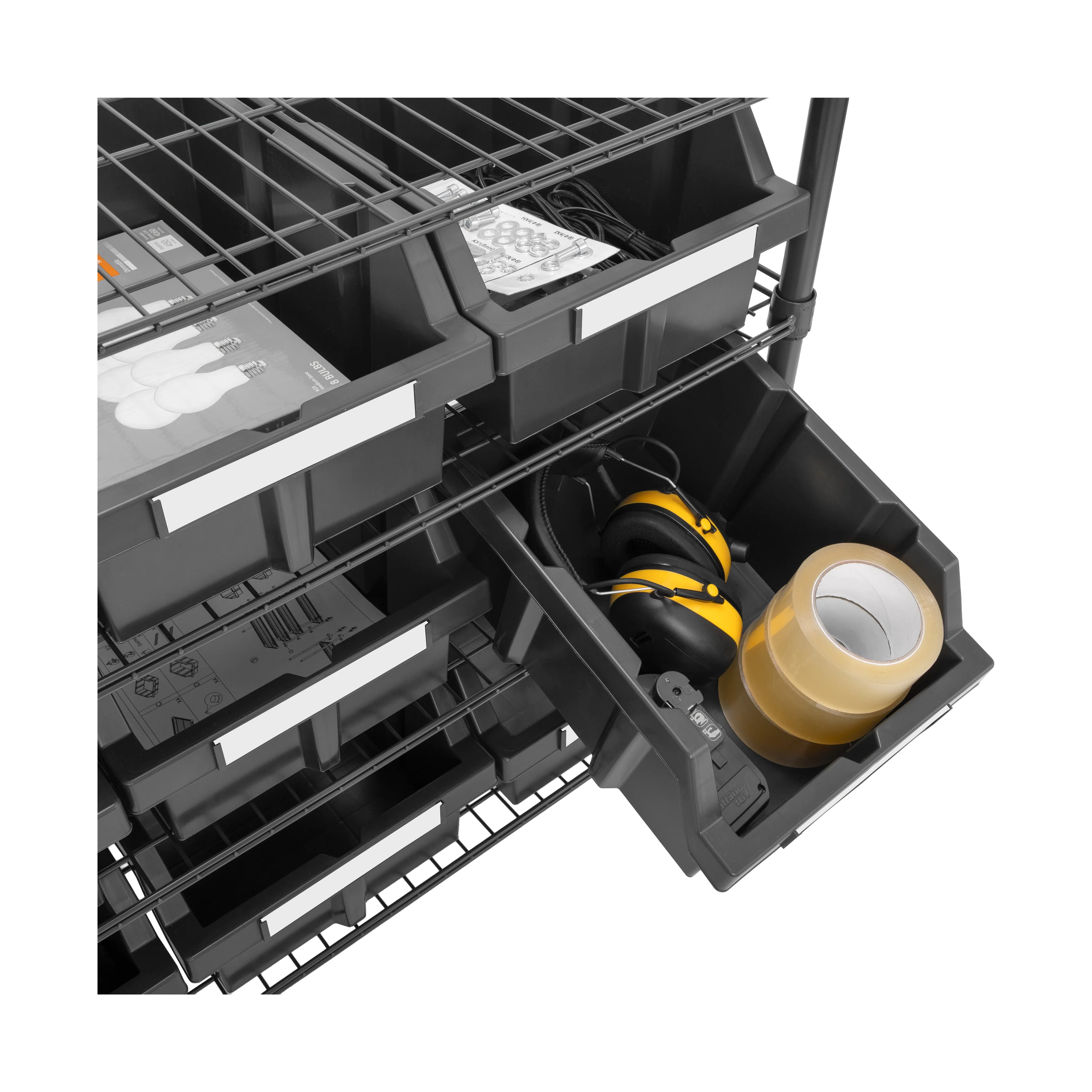 4-Tier NSF-Certified 9-Bin Rack - Image 12