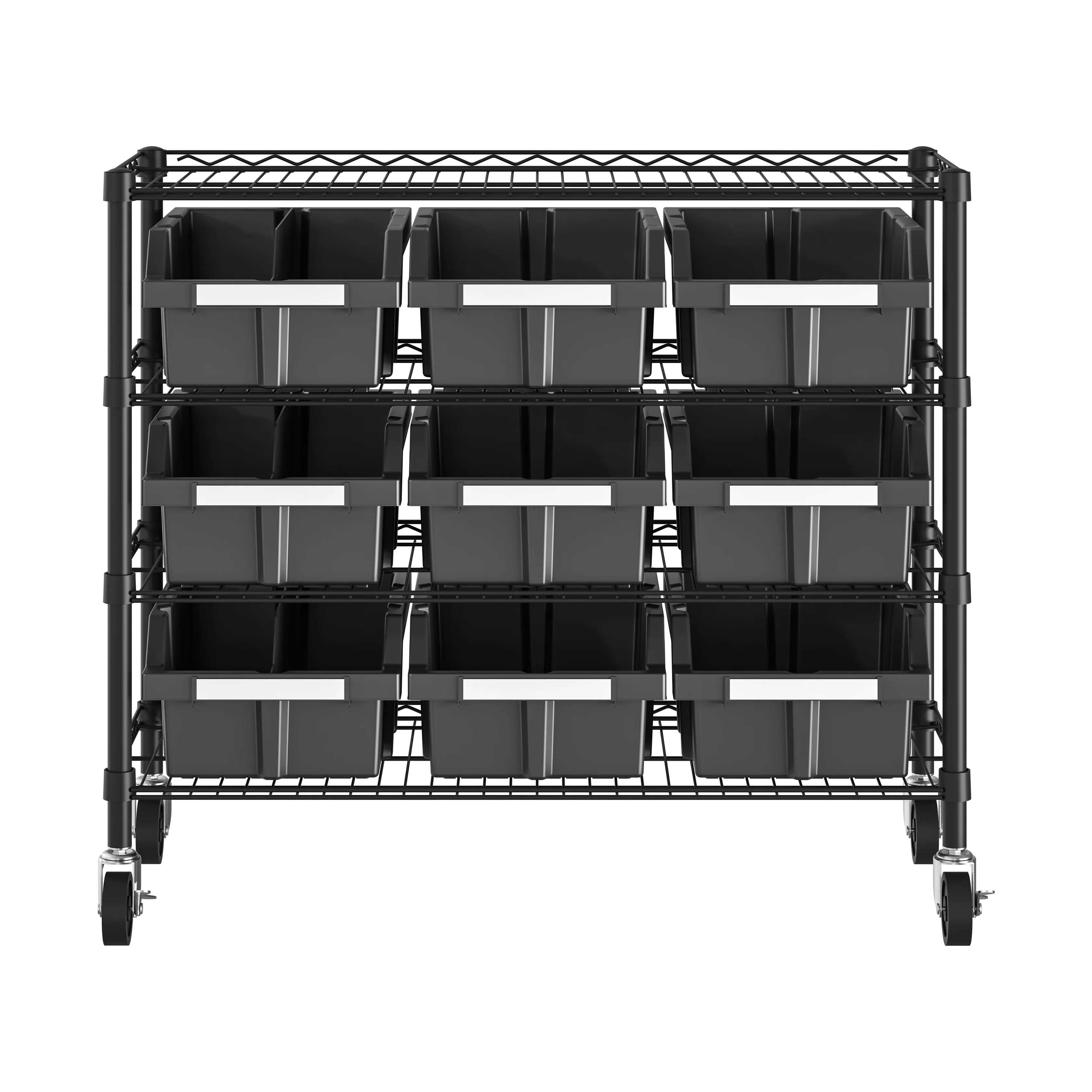 4-Tier NSF-Certified 9-Bin Rack - Image 15