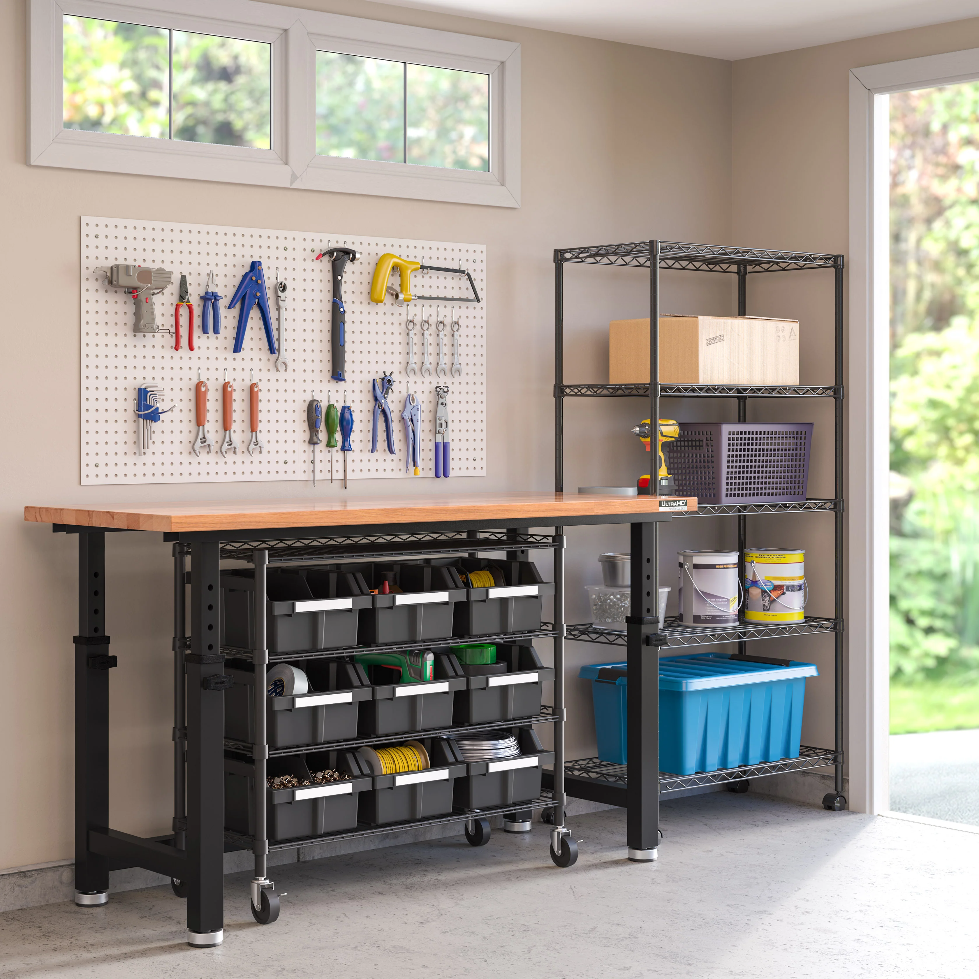 4-Tier NSF-Certified 9-Bin Rack - Image 5