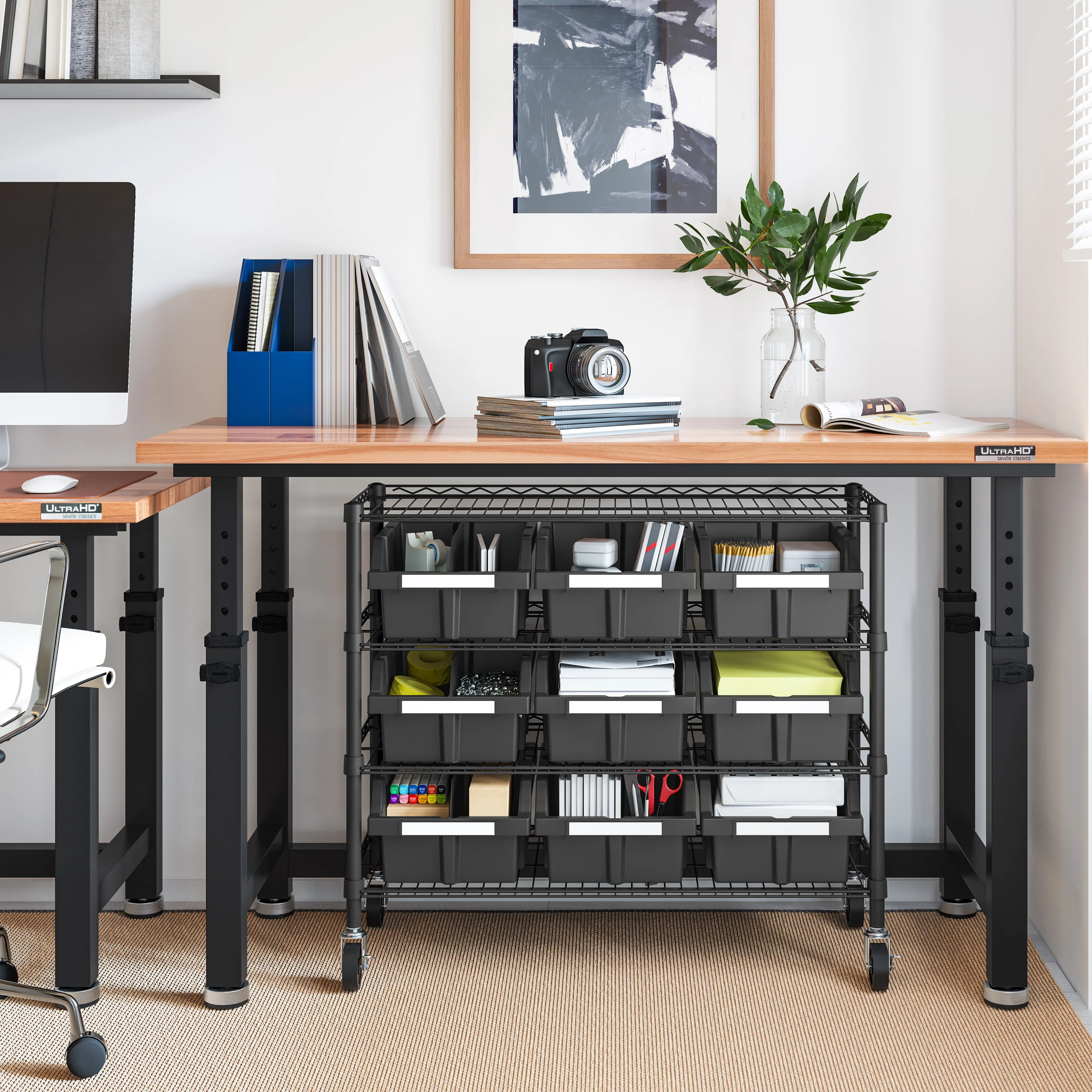 4-Tier NSF-Certified 9-Bin Rack - Image 6