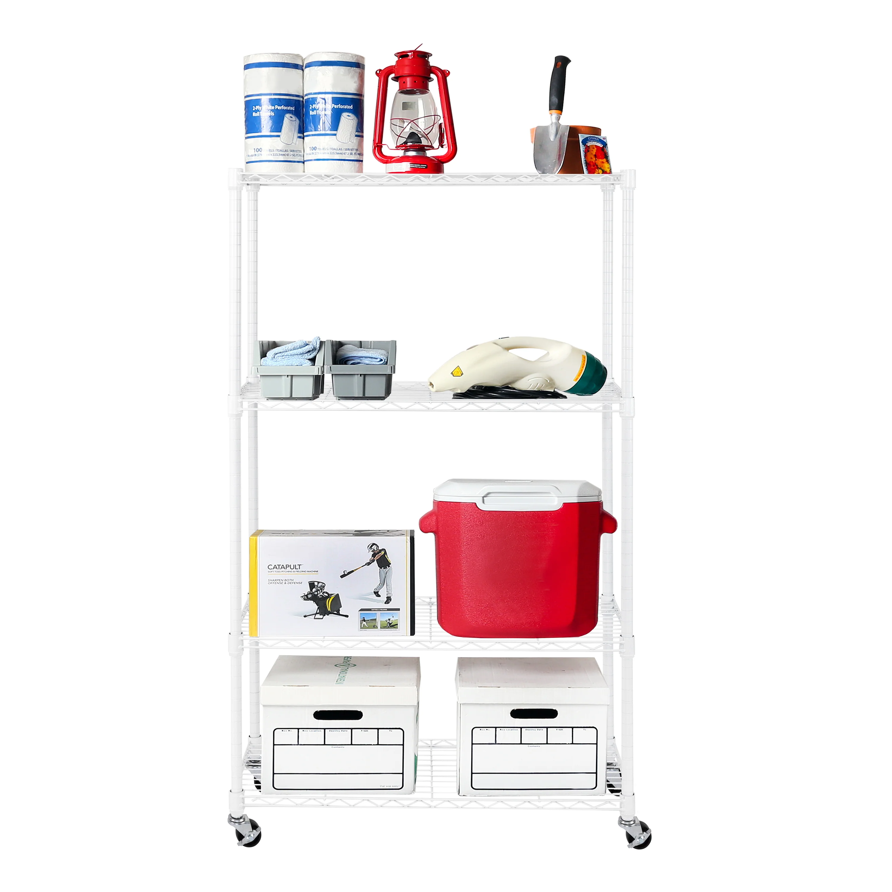 4-Tier NSF-Certified Steel Shelving - Image 31