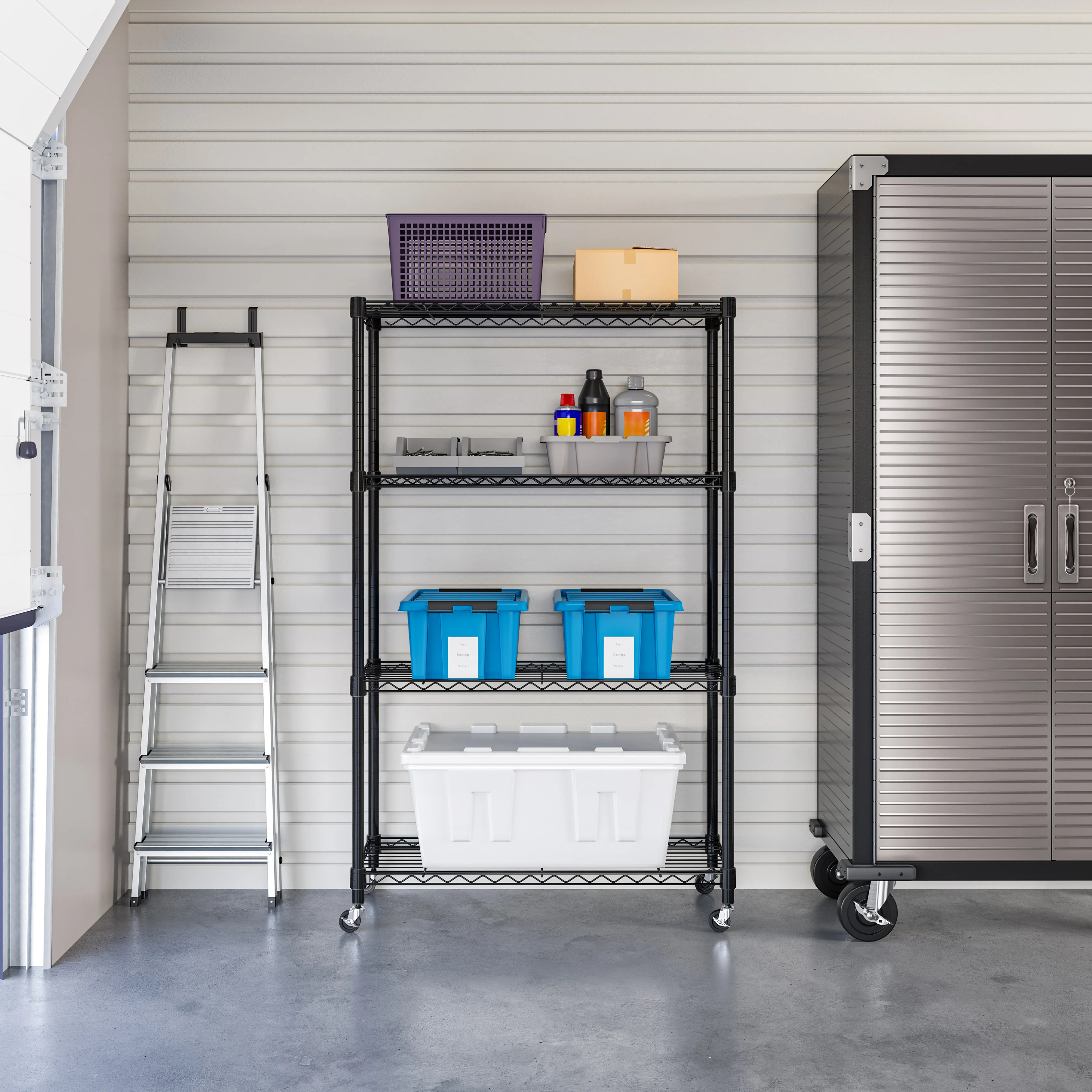 4-Tier NSF-Certified Steel Shelving - Image 40