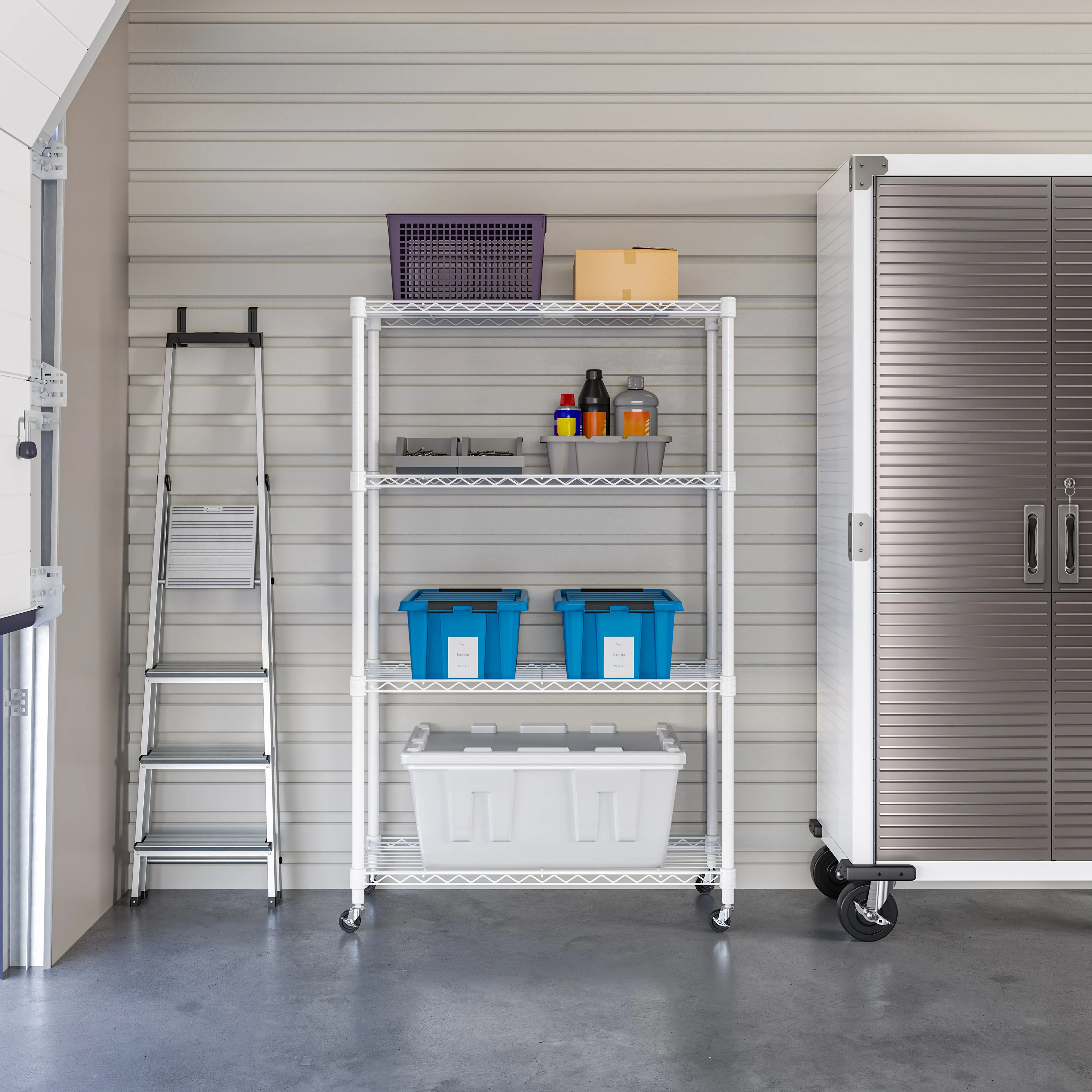 4-Tier NSF-Certified Steel Shelving - Image 43