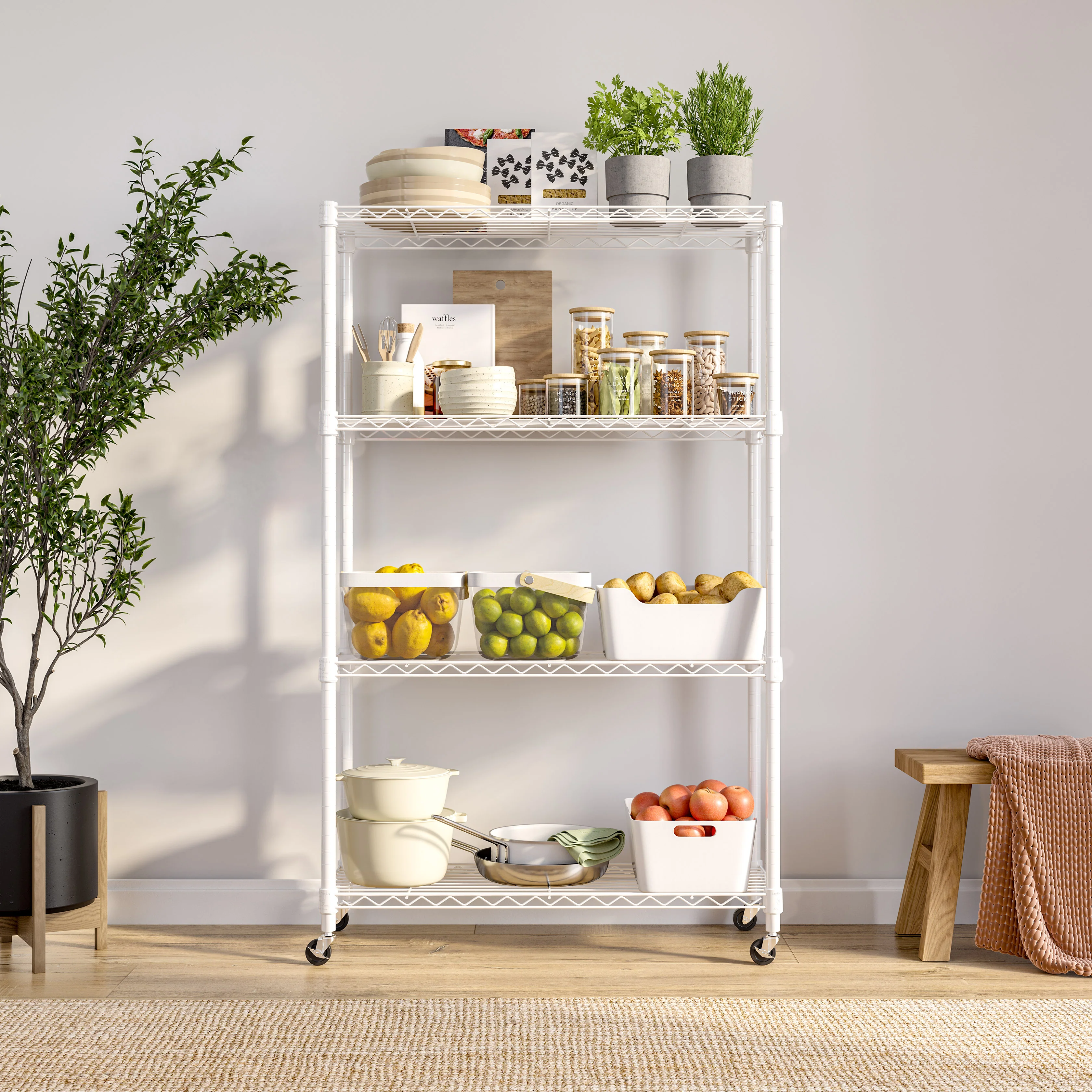 4-Tier NSF-Certified Steel Shelving - Image 44