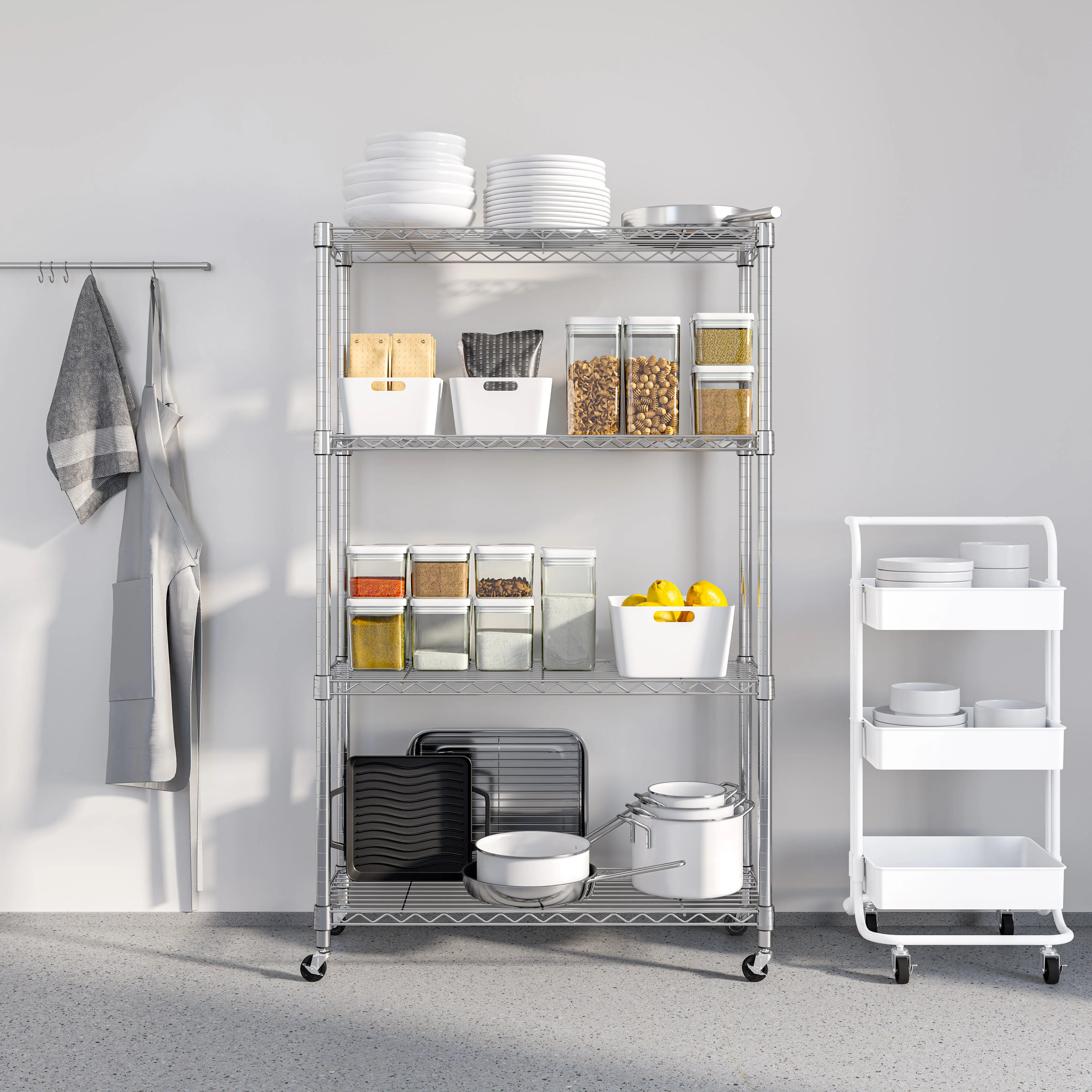4-Tier NSF-Certified Steel Shelving - Image 49