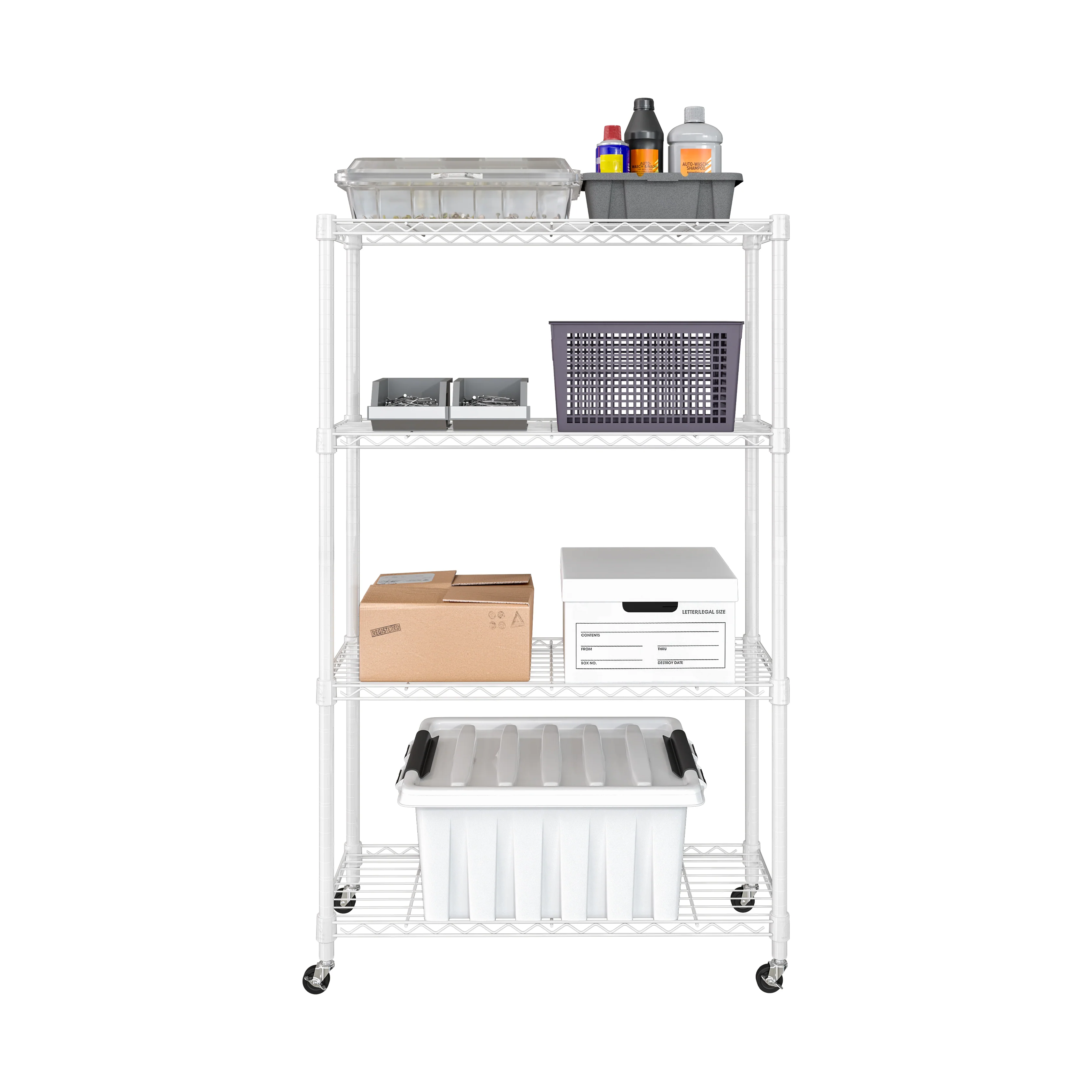 4-Tier NSF-Certified Steel Shelving - Image 53