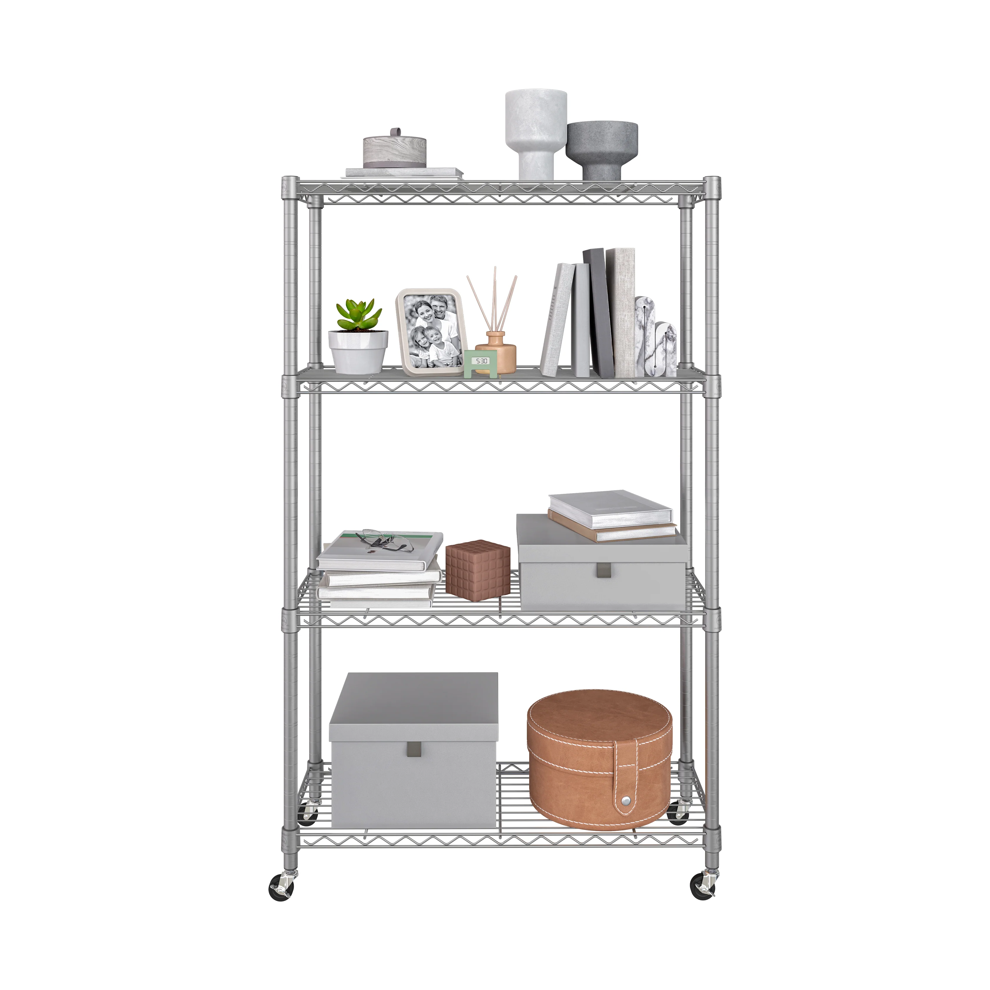 4-Tier NSF-Certified Steel Shelving - Image 56