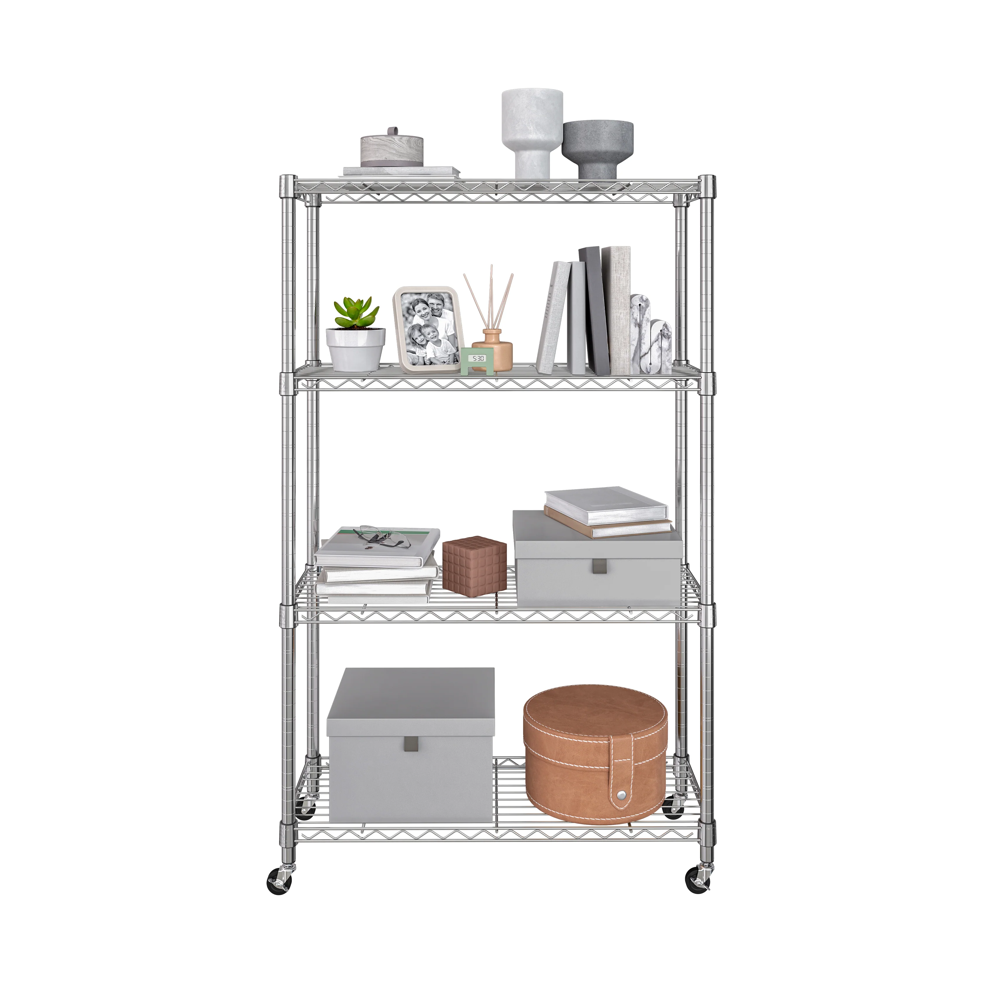 4-Tier NSF-Certified Steel Shelving - Image 58
