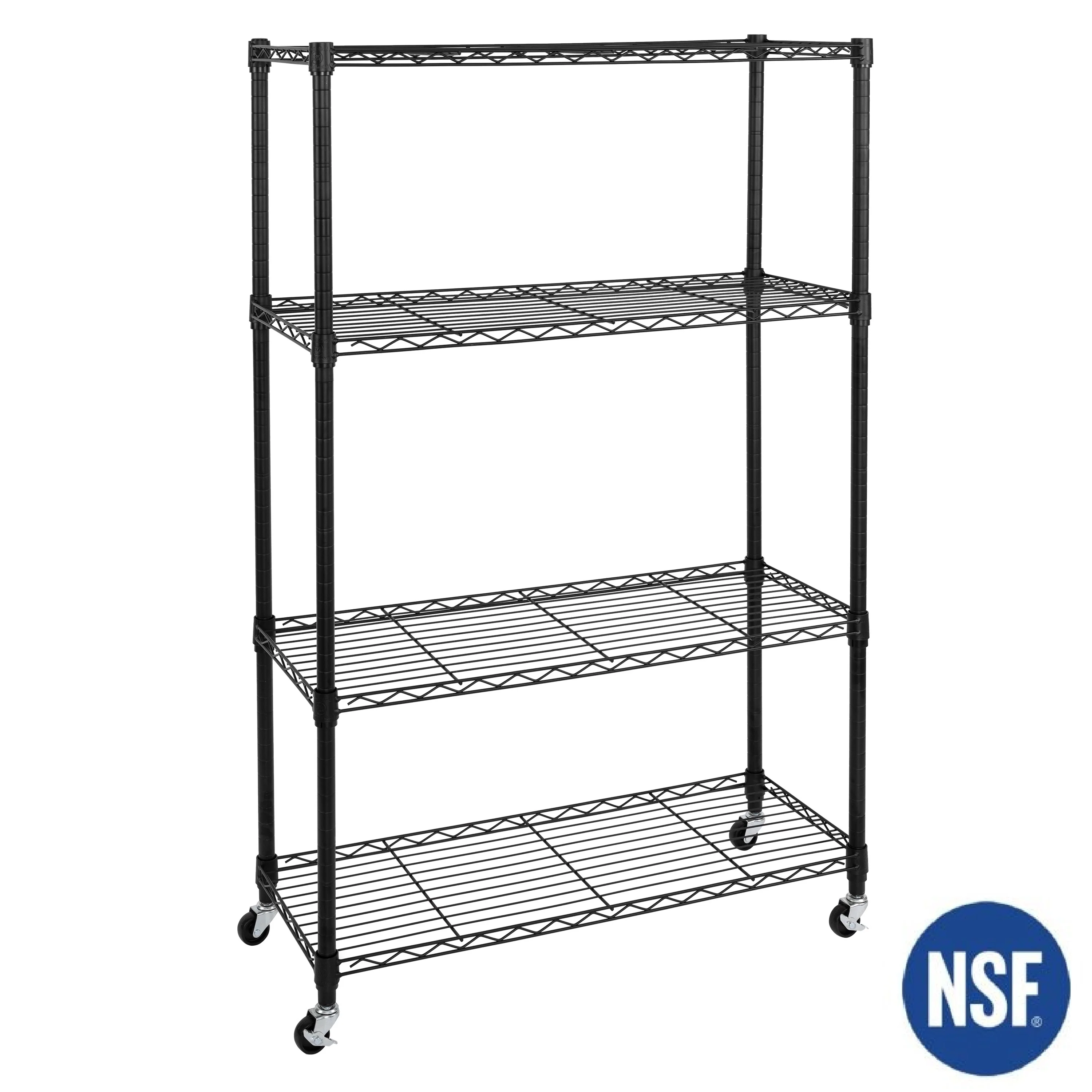 4-Tier NSF-Certified Steel Shelving - Image 6