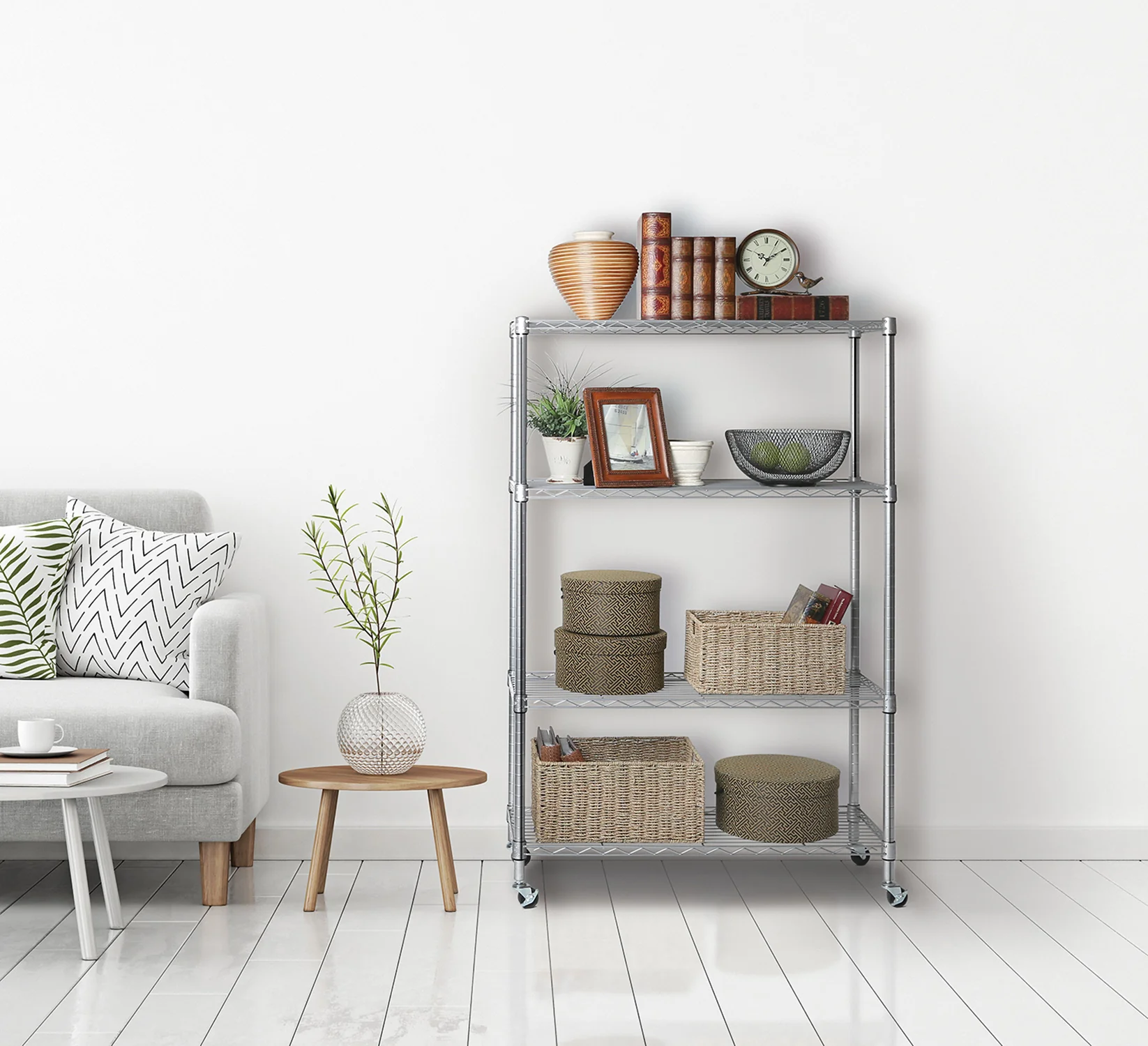 4-Tier NSF-Certified Steel Shelving - Image 9