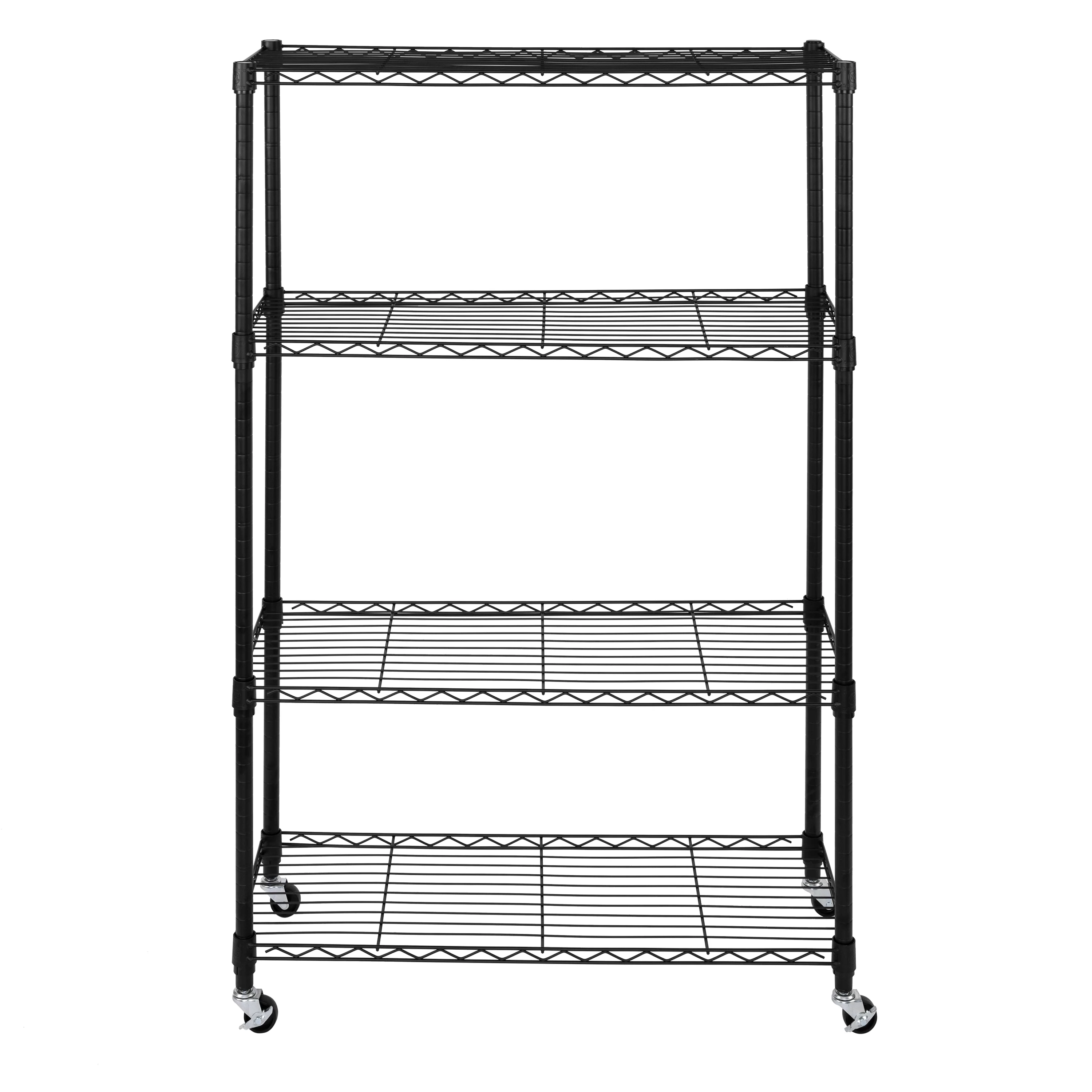 4-Tier NSF-Certified Steel Shelving, Black - Image 14