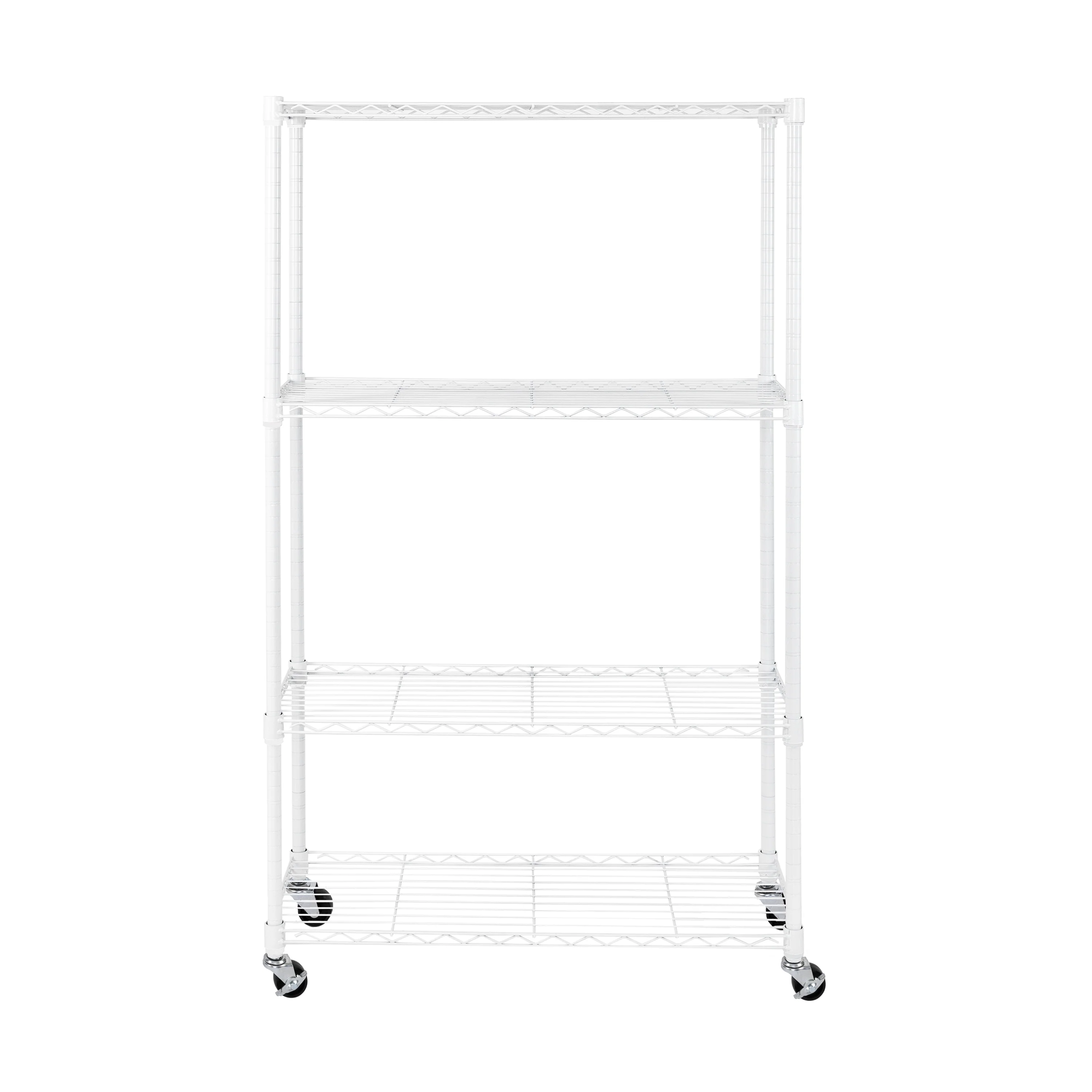 4-Tier NSF-Certified Steel Shelving, White - Image 14