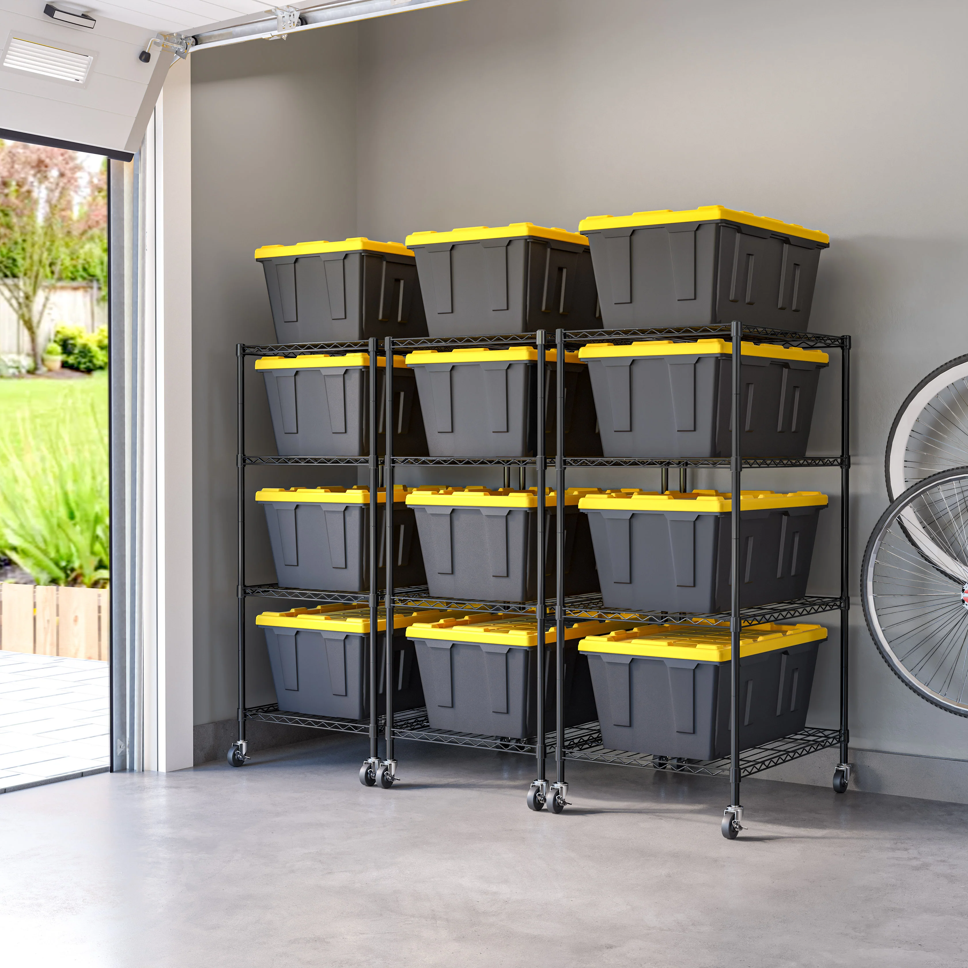 UltraDurable® 4-Tier NSF-Certified Steel Shelving - Image 6