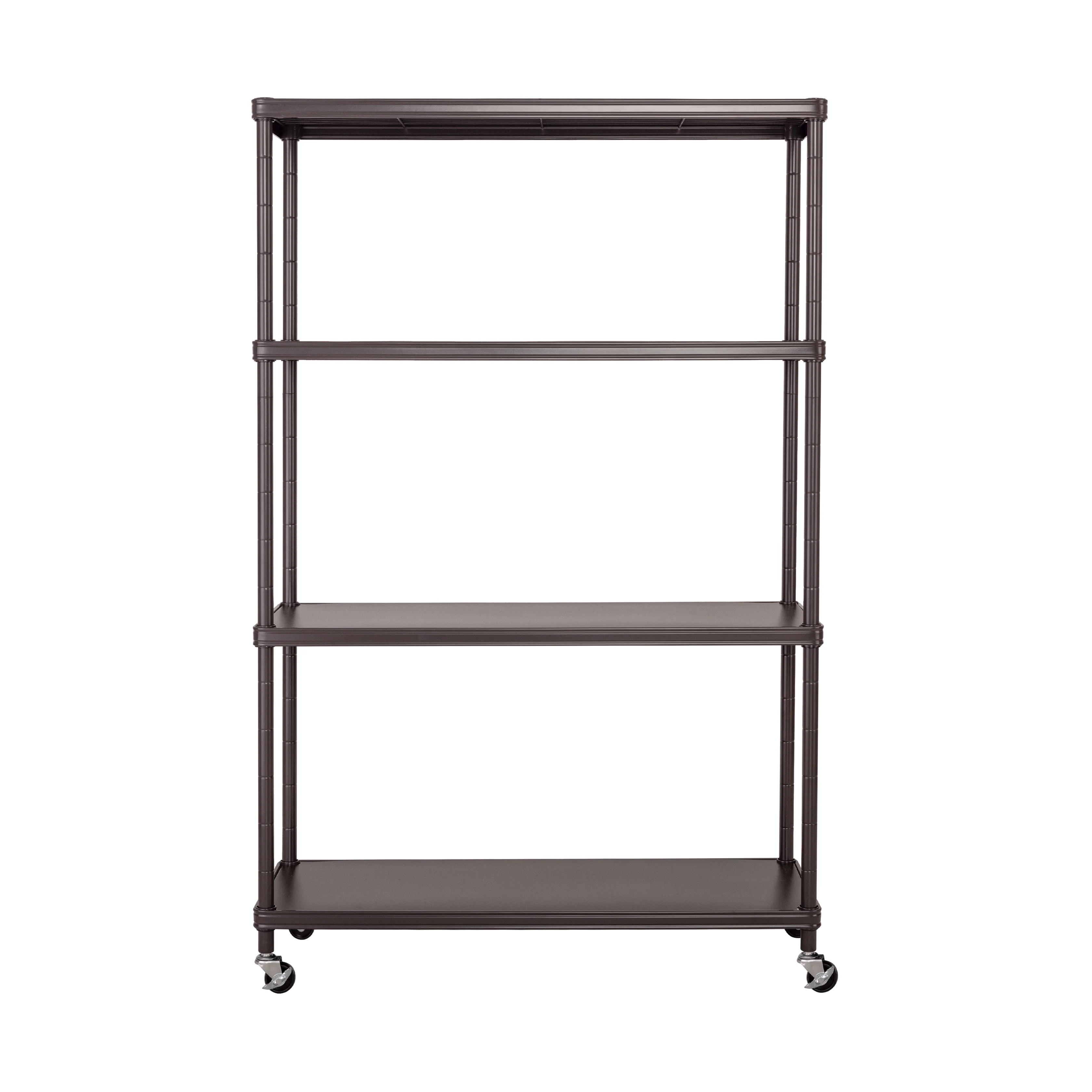 HOME 4-Tier Steel Shelving with Shelf Liners - Image 40