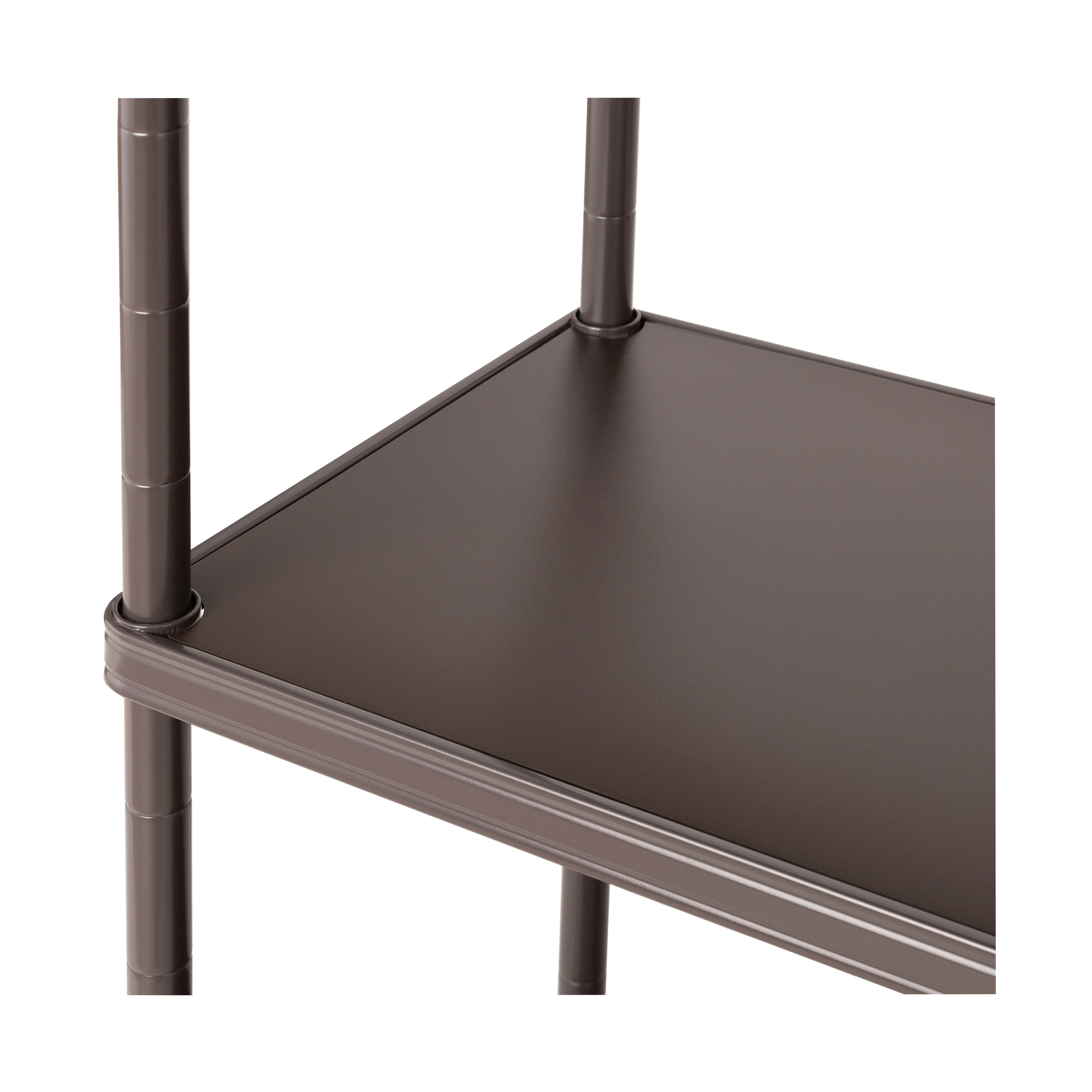 HOME 4-Tier Steel Shelving with Shelf Liners - Image 42