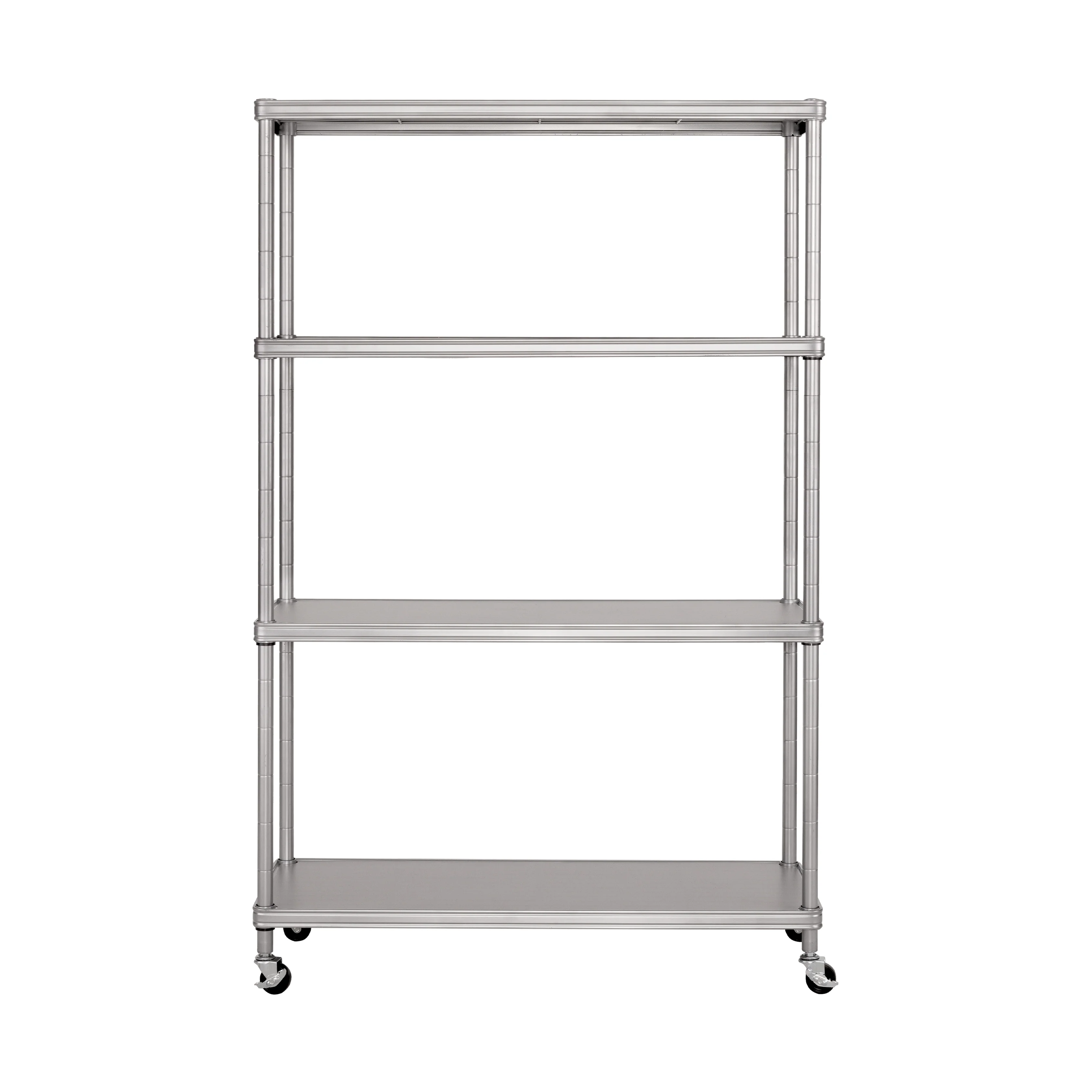 HOME 4-Tier Steel Shelving with Shelf Liners - Image 8
