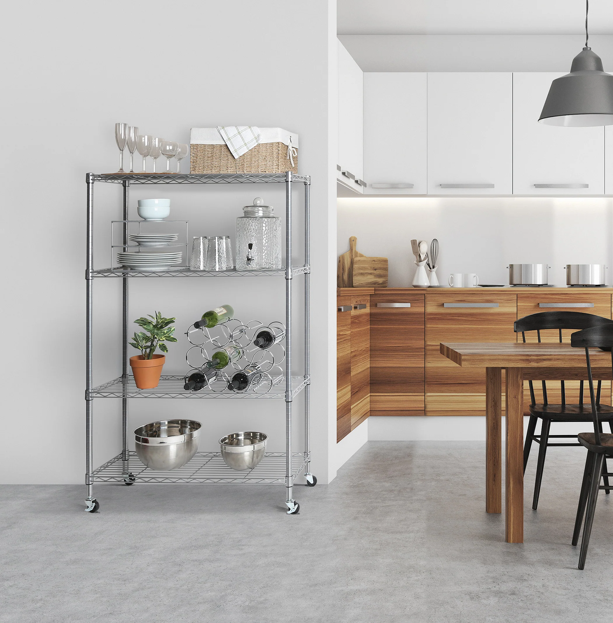 4-Tier NSF-Certified Steel Shelving - Image 6