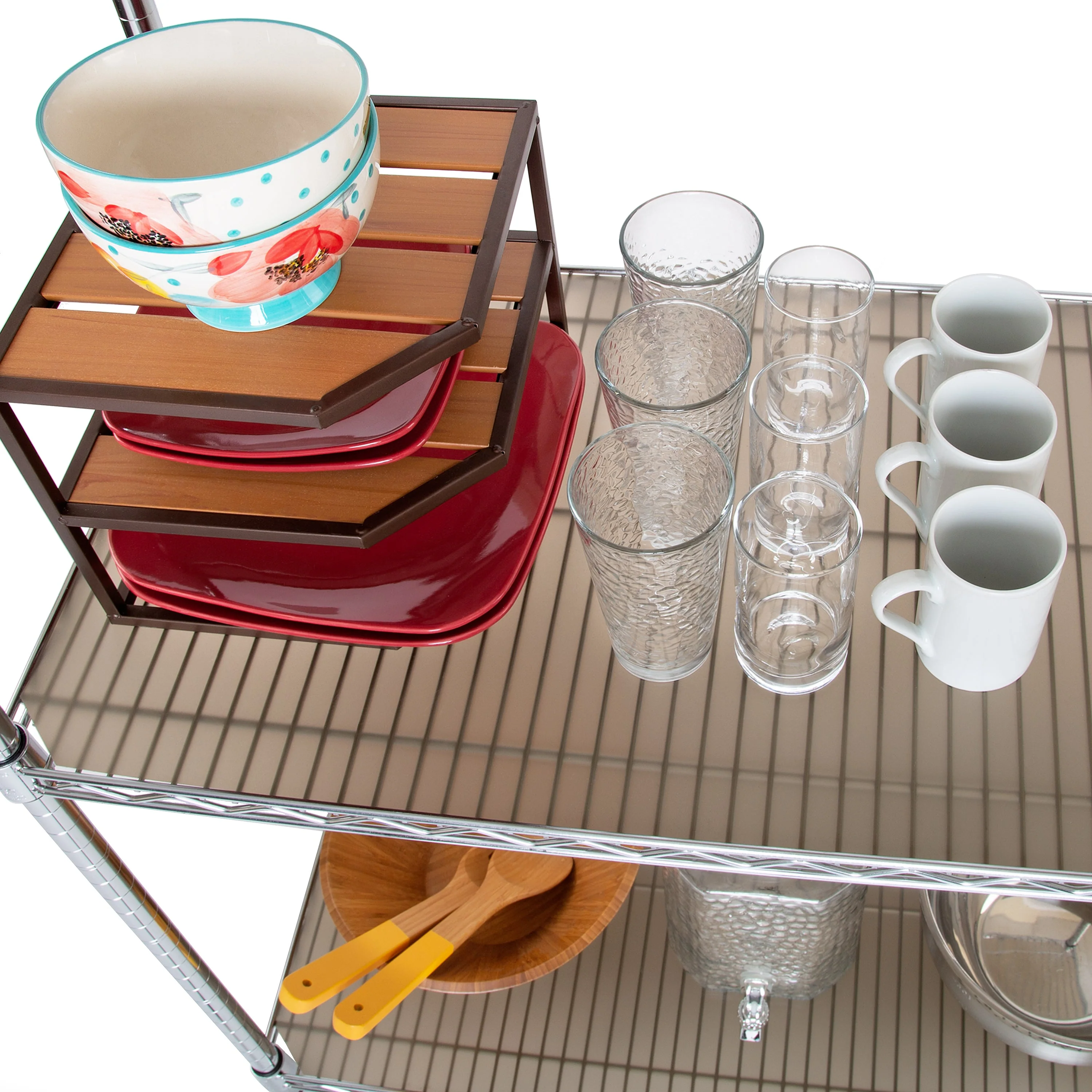 5 Fitted Shelf Liners, fits 30" W x 14" D shelves - Image 4