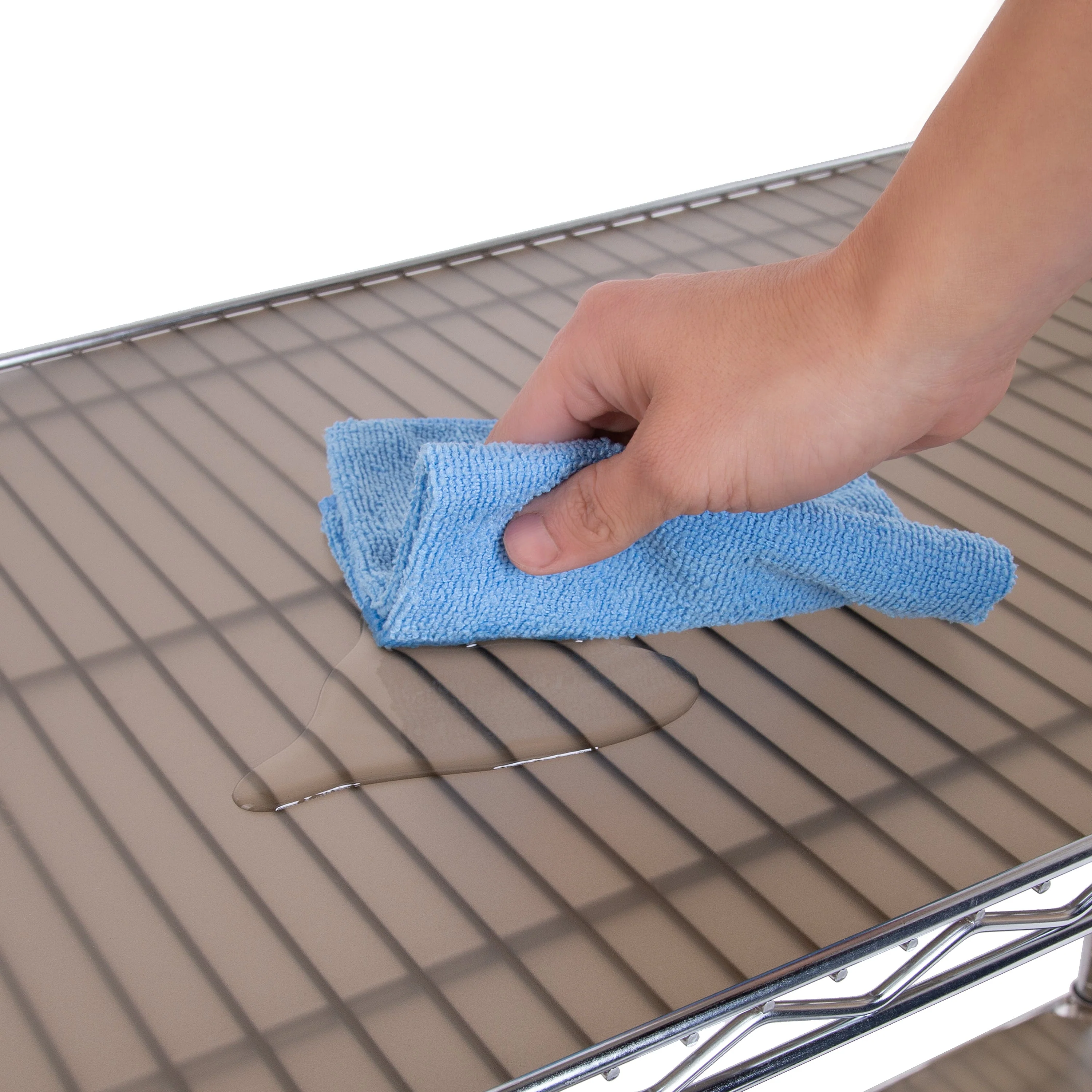 5 Fitted Shelf Liners, fits 36" W x 18" D shelves