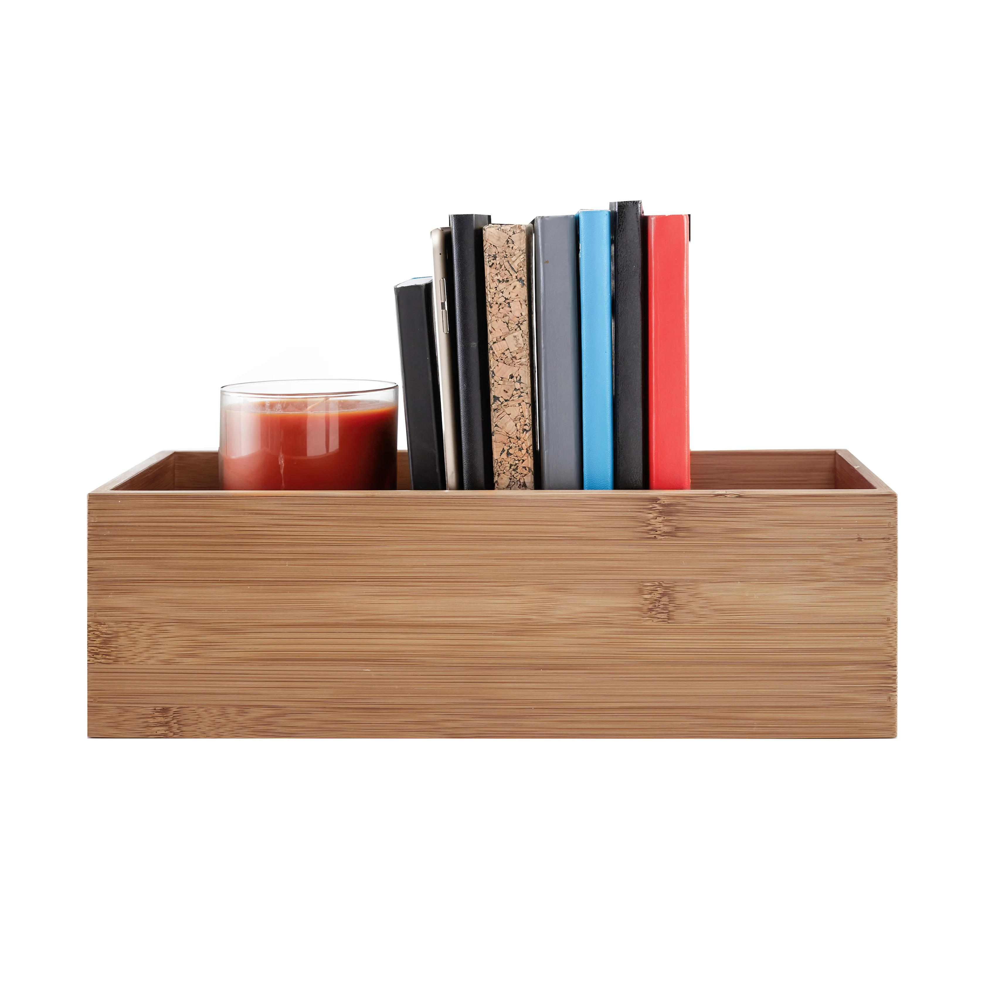 5-Piece Bamboo Storage Organizer Box Set - Image 9