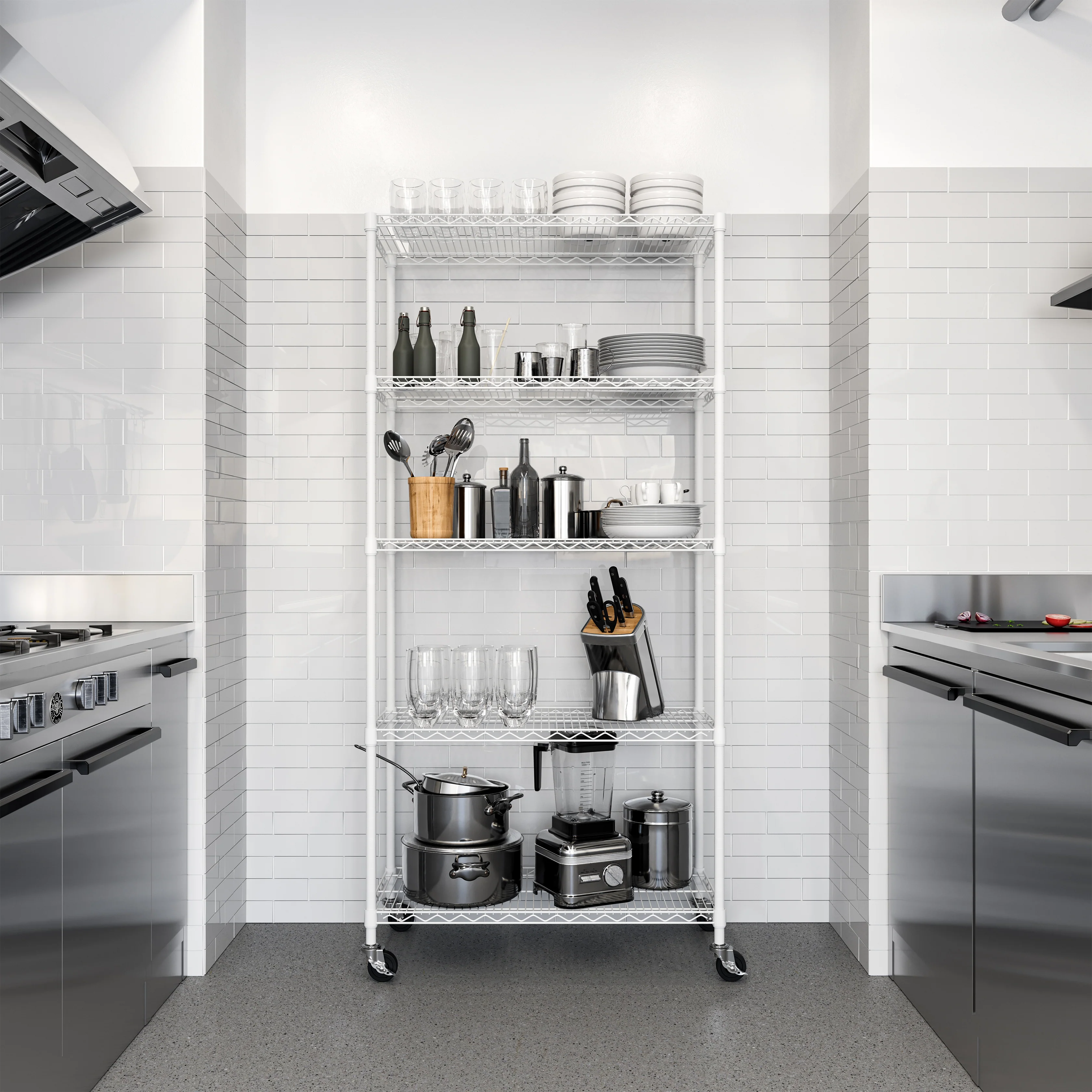 5-Tier NSF-Certified Steel Shelving - Image 17