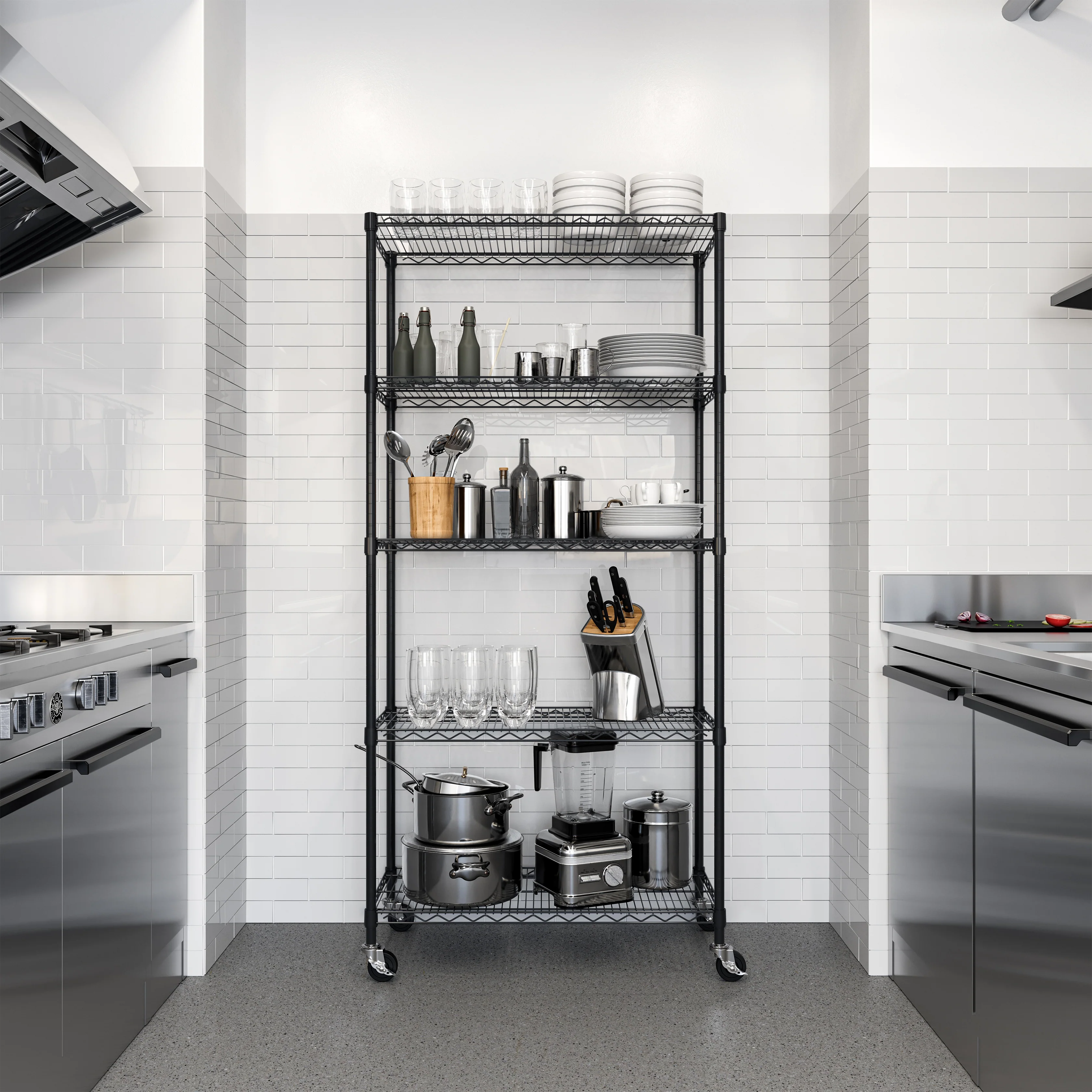 5-Tier NSF-Certified Steel Shelving - Image 18