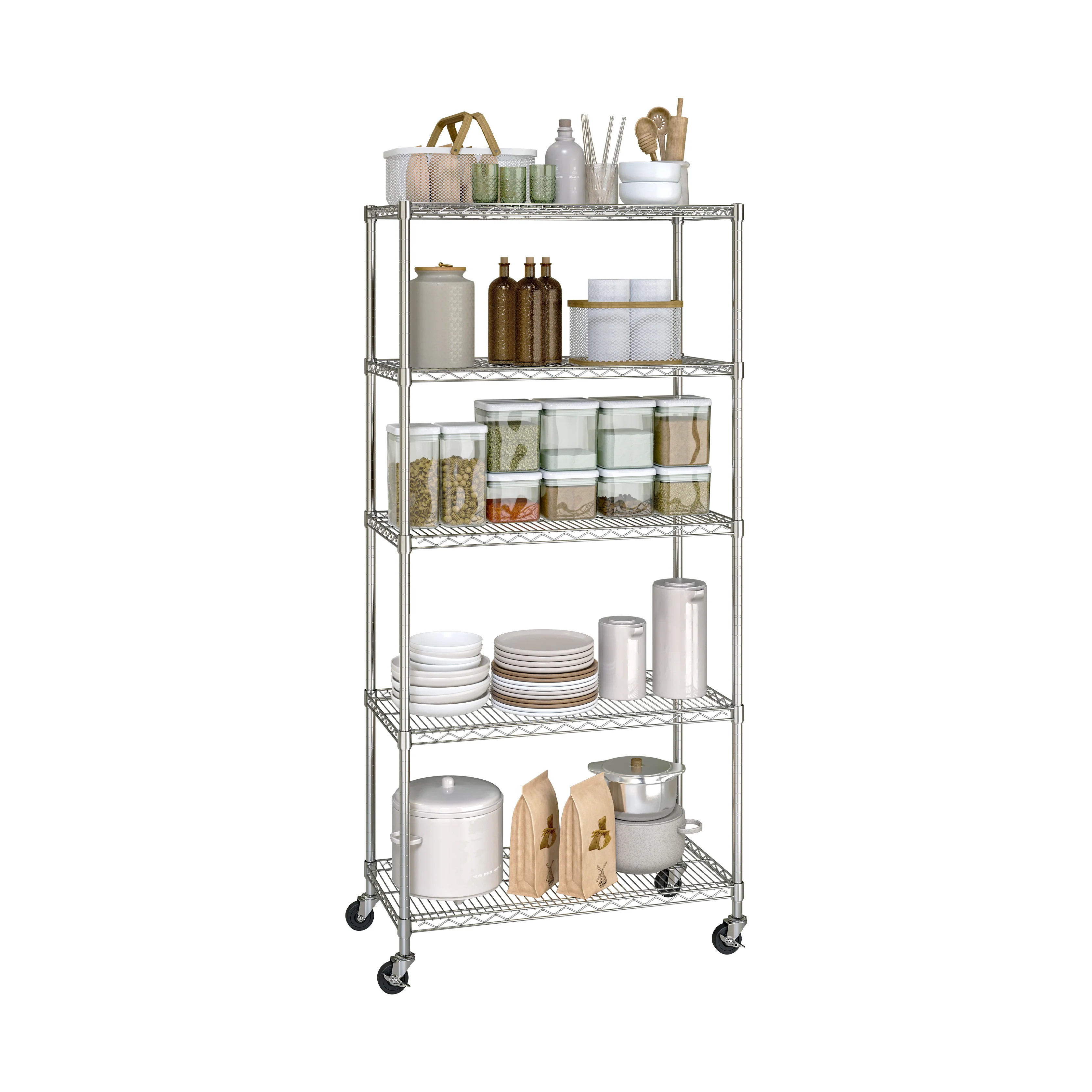 5-Tier NSF-Certified Steel Shelving - Image 5