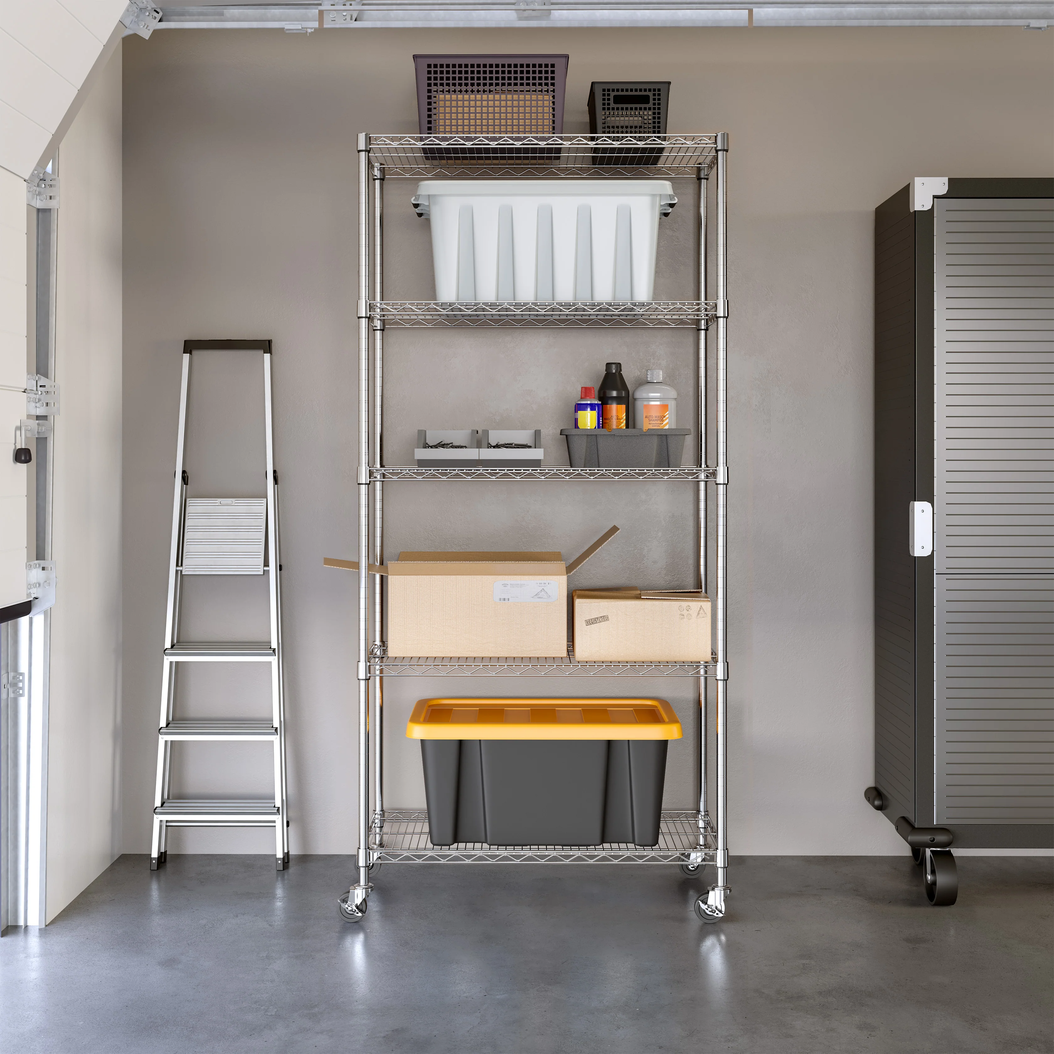 5-Tier NSF-Certified Steel Shelving - Image 7