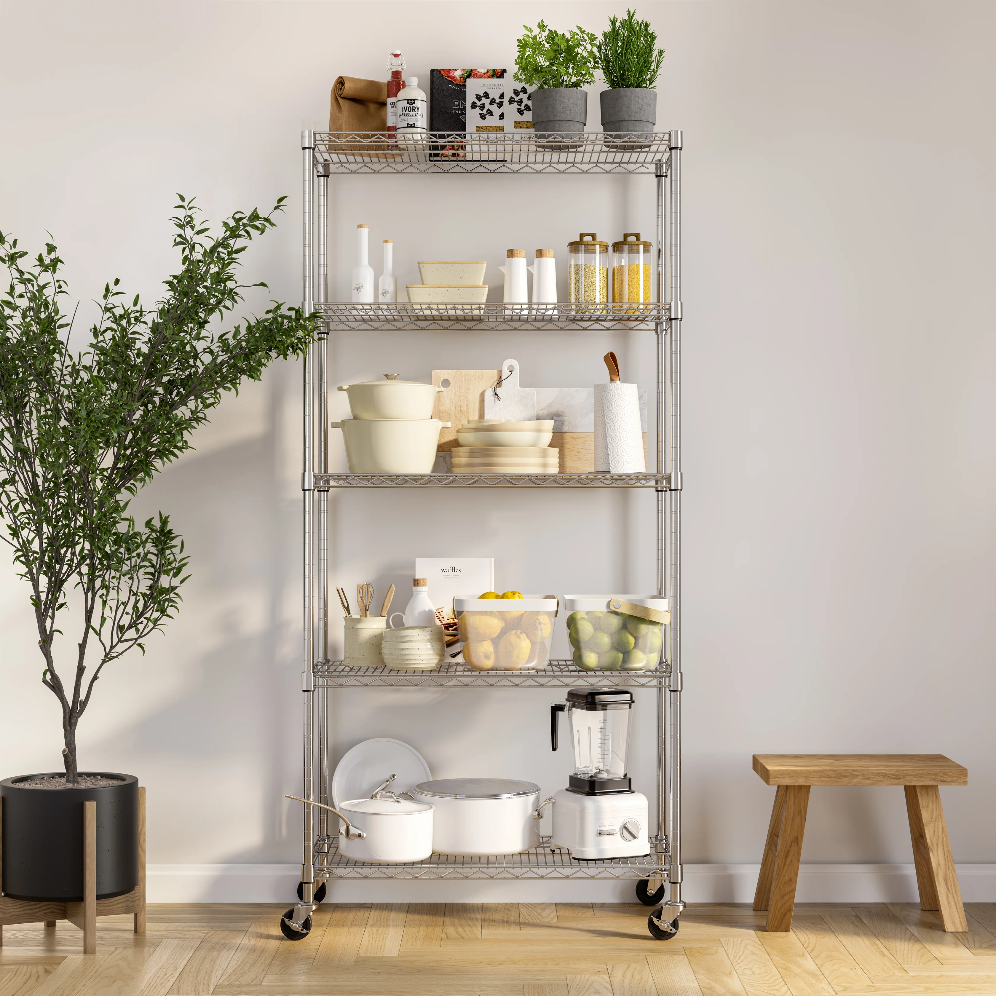 5-Tier NSF-Certified Steel Shelving - Image 8