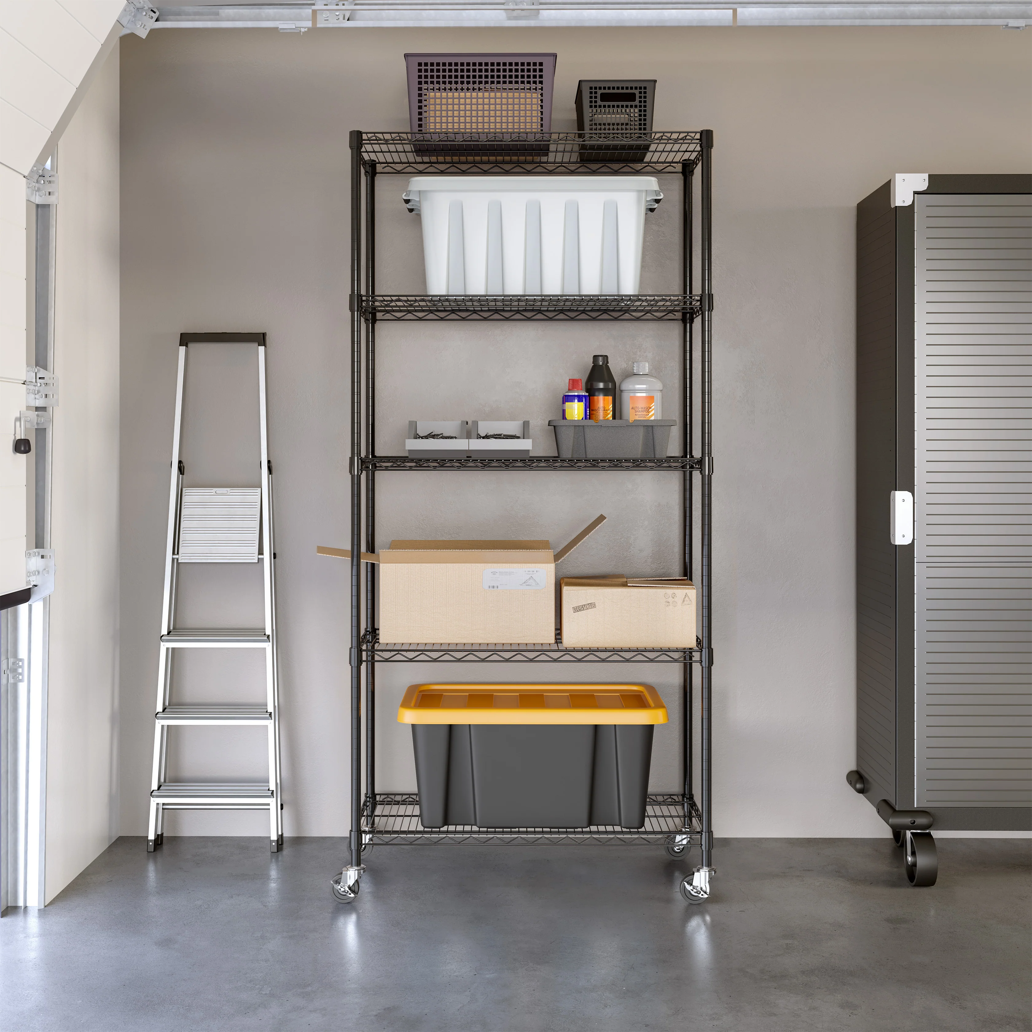 5-Tier NSF-Certified Steel Shelving - Image 2