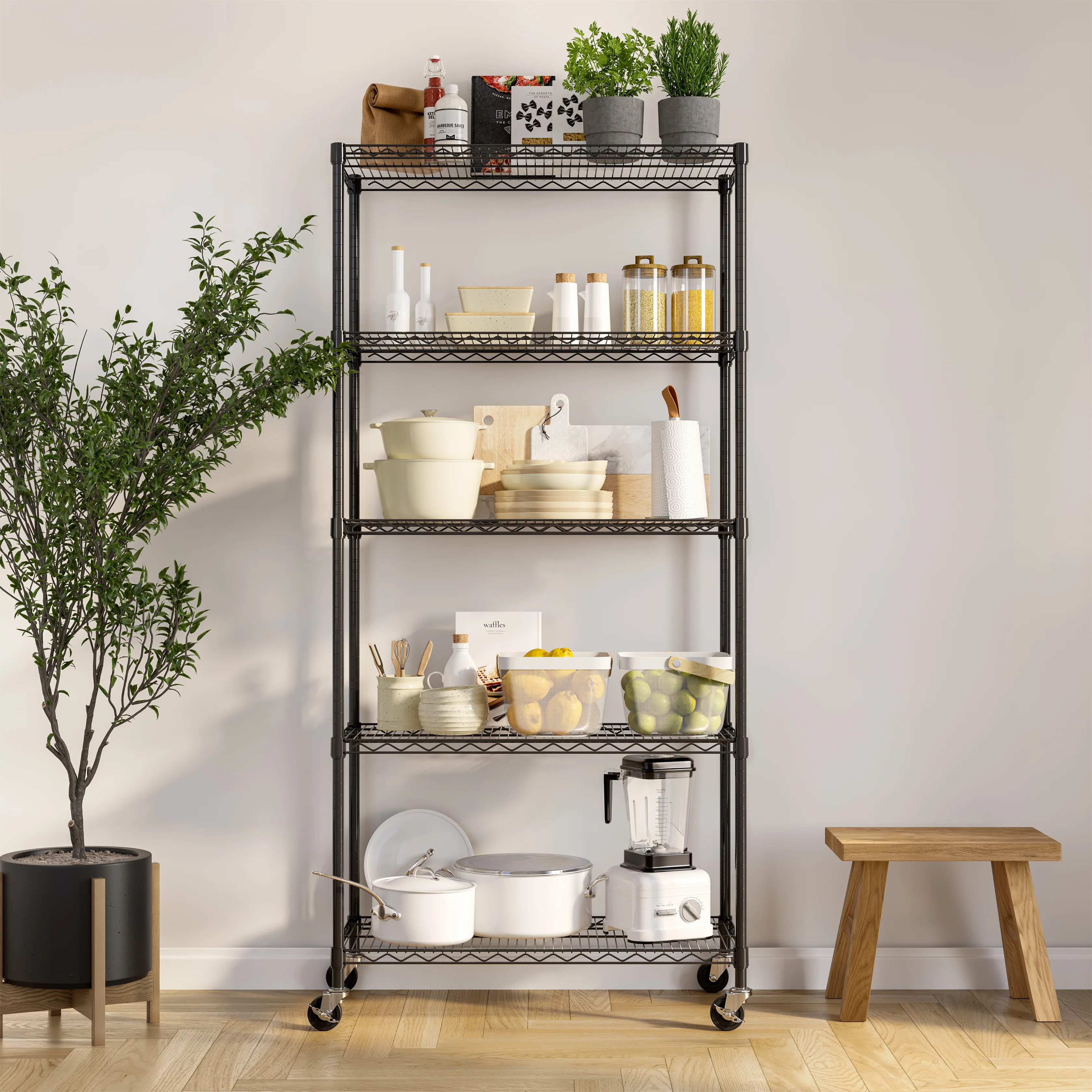 5-Tier NSF-Certified Steel Shelving - Image 6