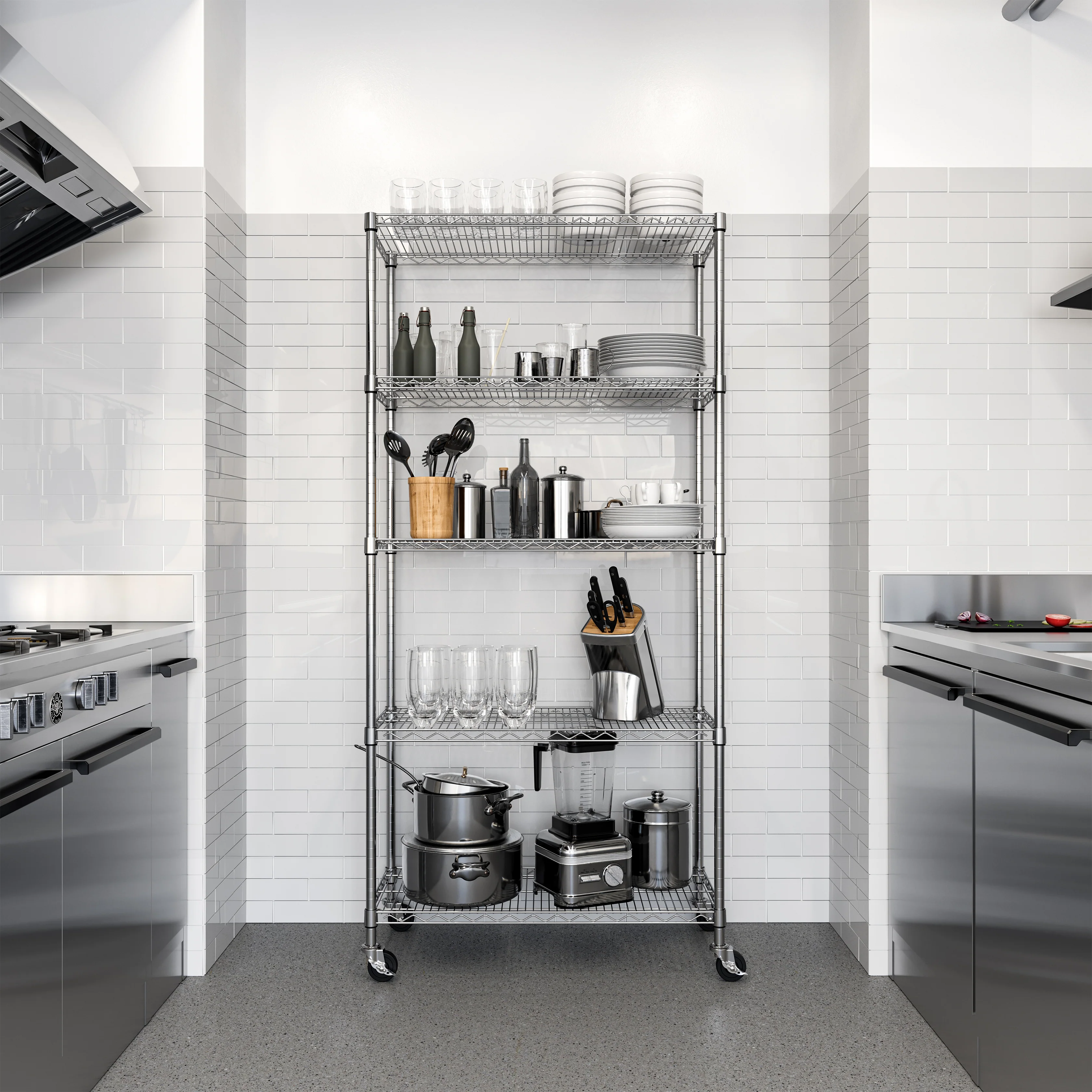 5-Tier NSF-Certified Steel Shelving - Image 6