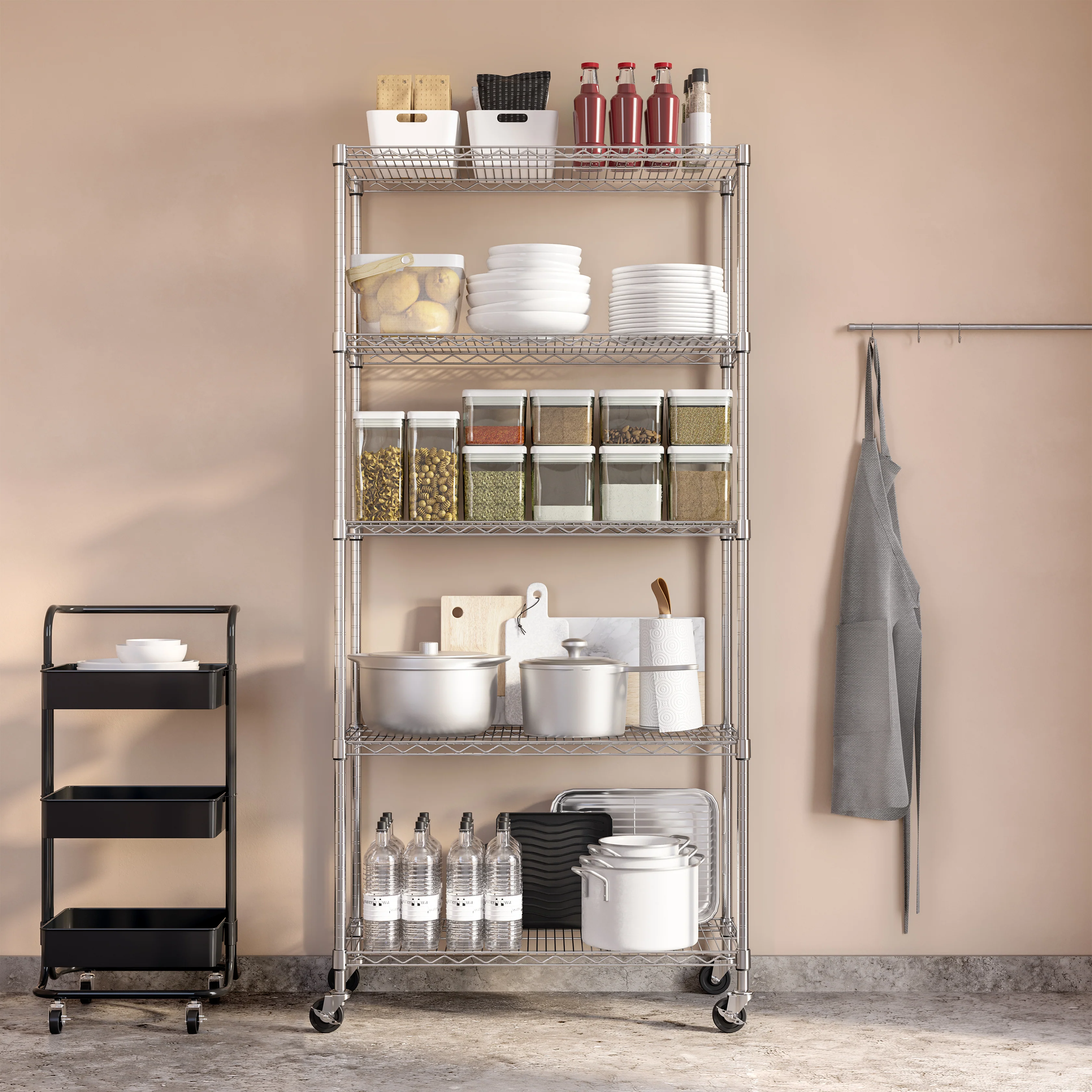 5-Tier NSF-Certified Steel Shelving - Image 8