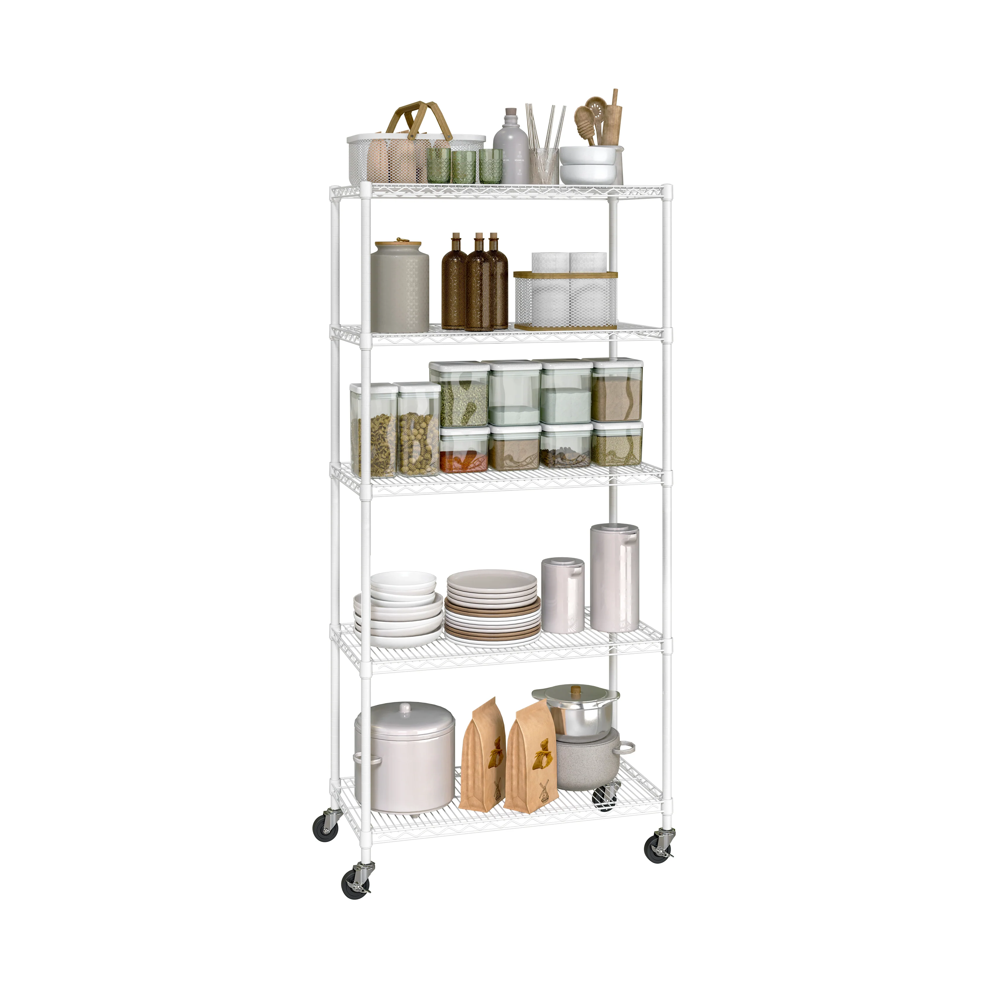 5-Tier NSF-Certified Steel Shelving - Image 10