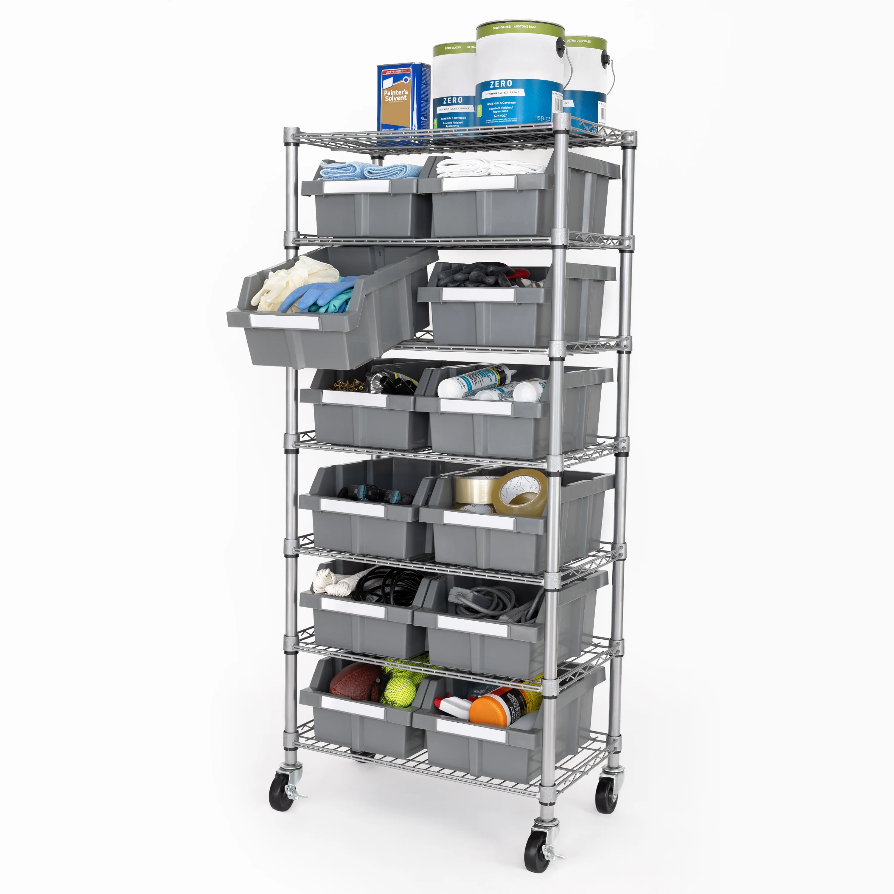 7-Tier NSF-Certified 12-Bin Rack - Image 18