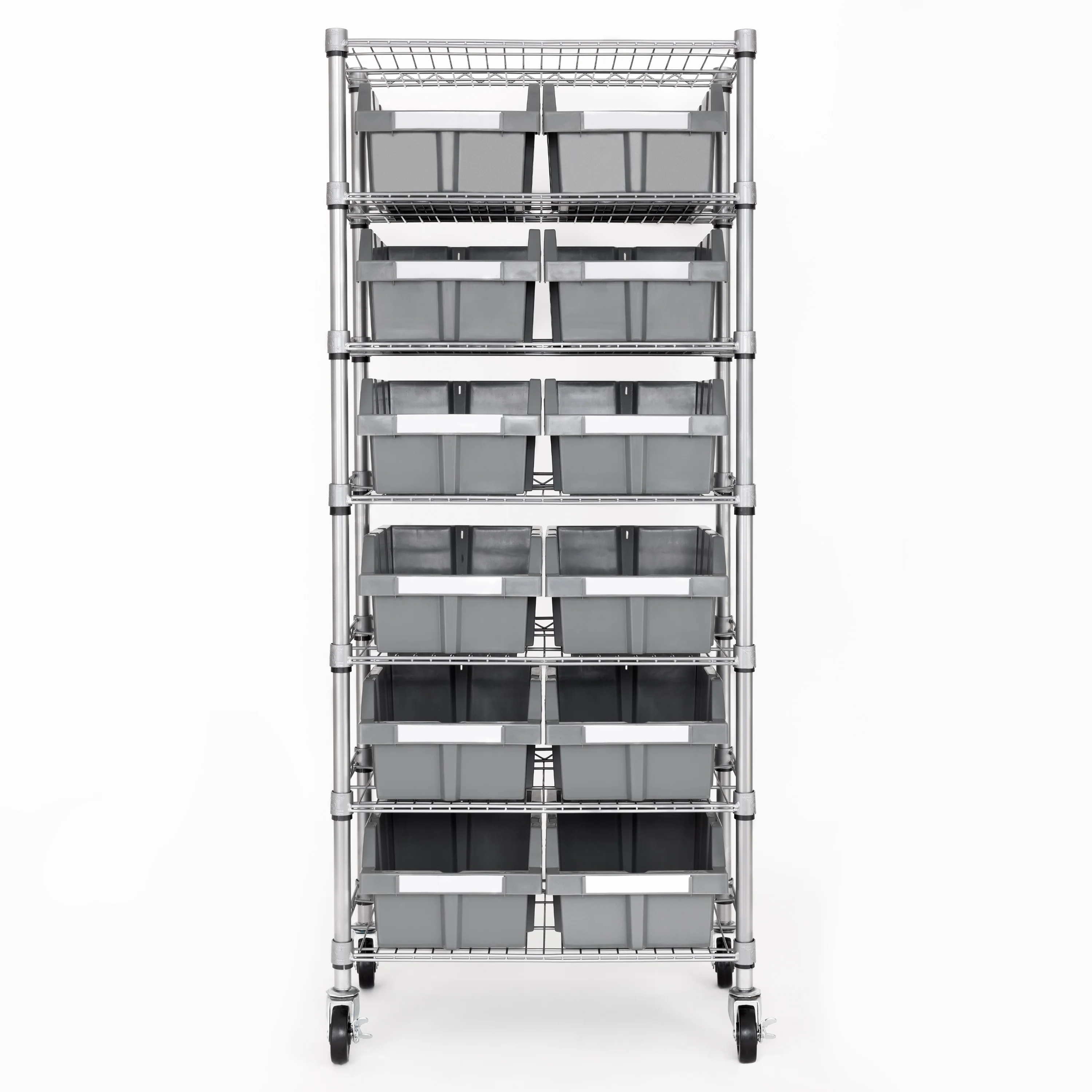 7-Tier NSF-Certified 12-Bin Rack - Image 20