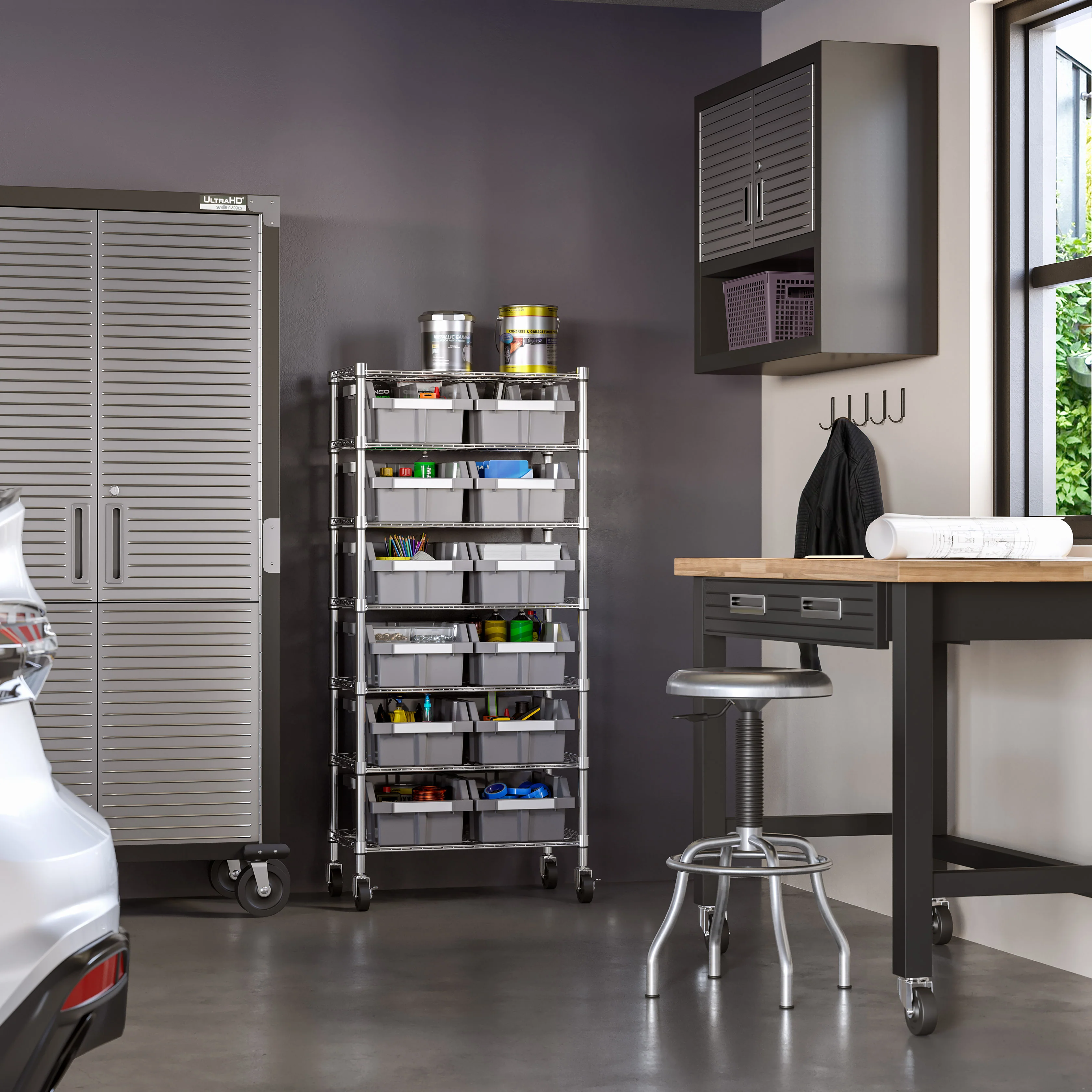 7-Tier NSF-Certified 12-Bin Rack - Image 3